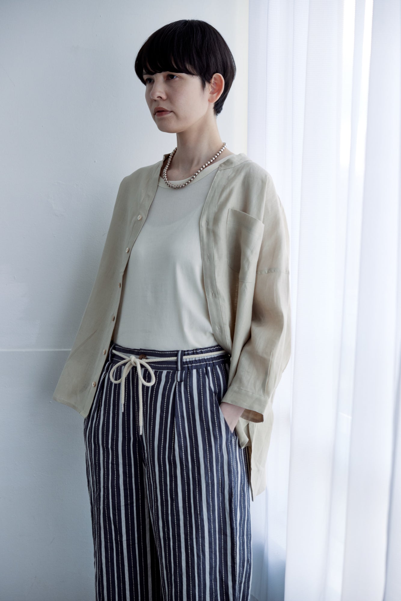 YARRA NEU　BIWACOTTON2wayタンクトップ　NU-5521-429