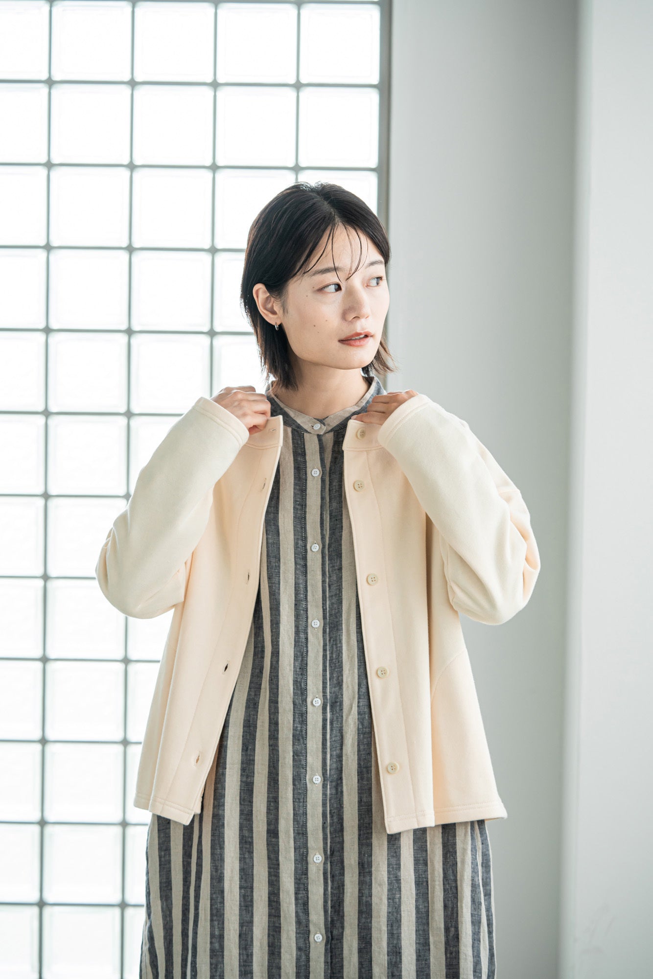 YARRA　裏毛カットジャケット　YR-1417-206