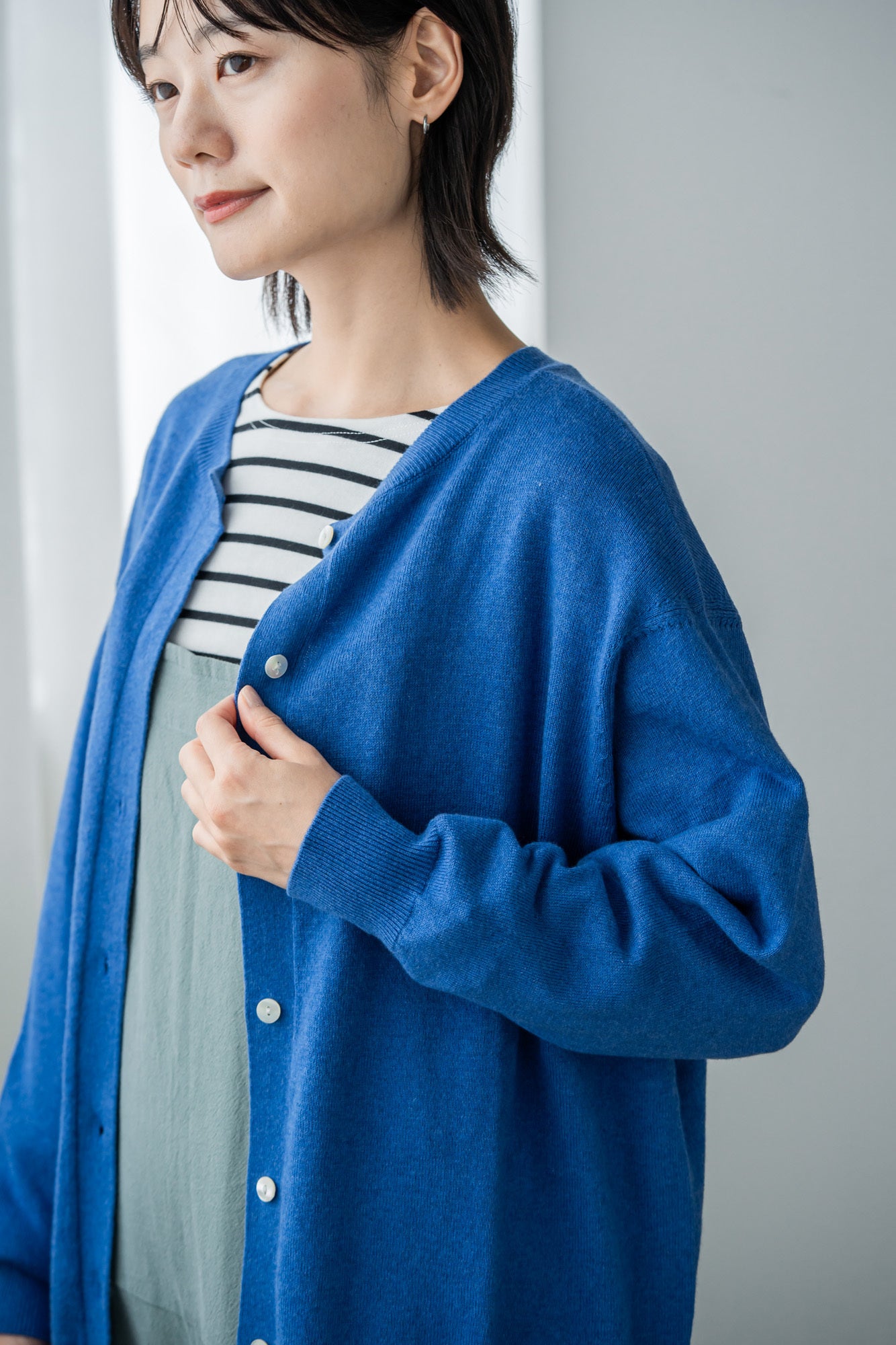 YARRA　バックスラッシュネックプルオーバー　YR-1411-205