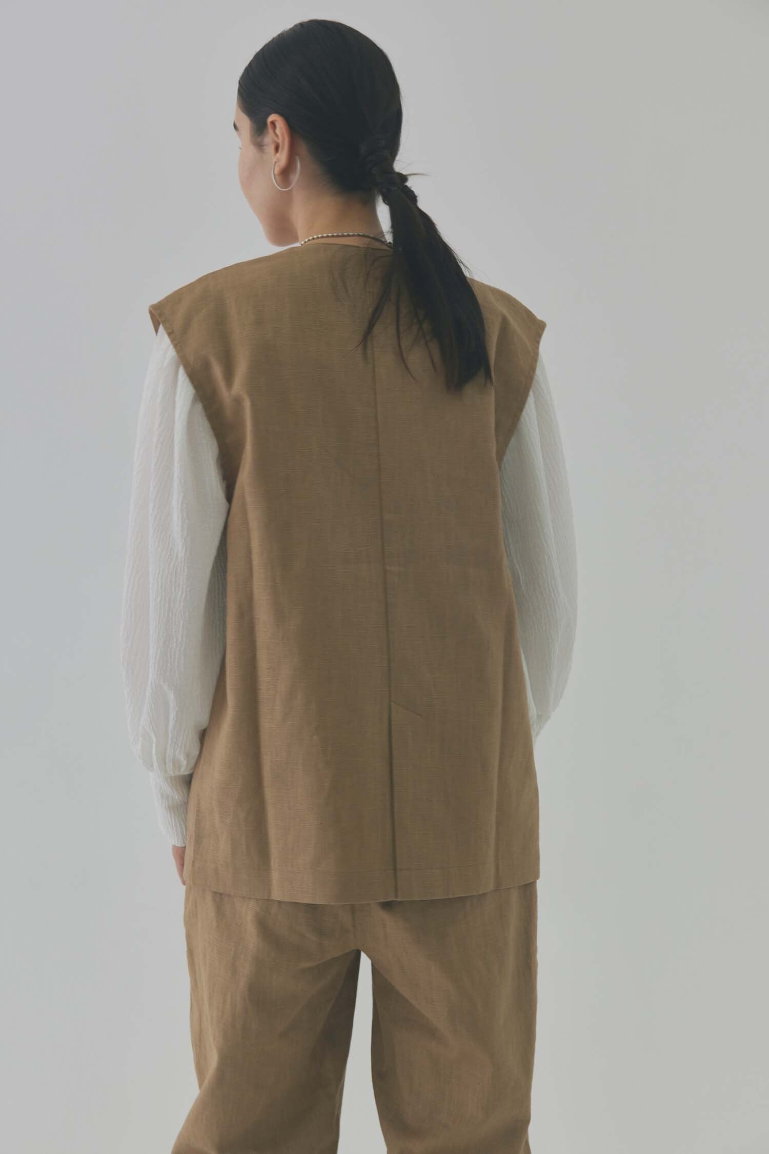 doux bleu　ラミーミドルベスト　DB-2417-019