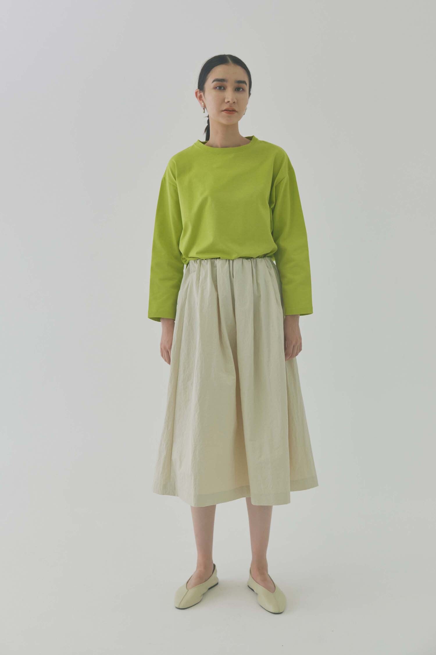 doux bleu　ナイロンフレアスカート　DB-2416-010