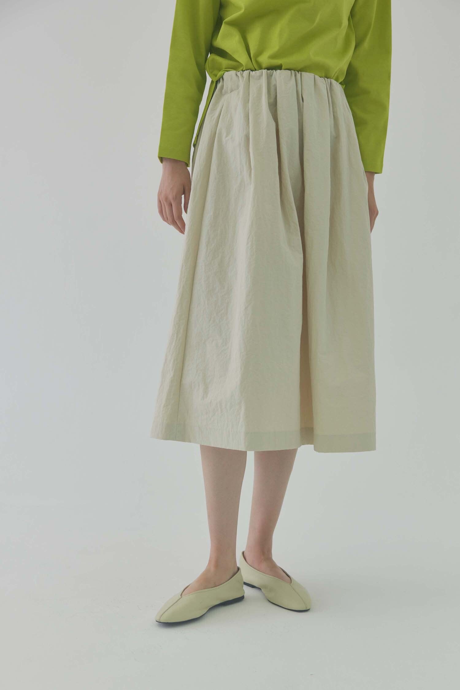 doux bleu　ナイロンフレアスカート　DB-2416-010