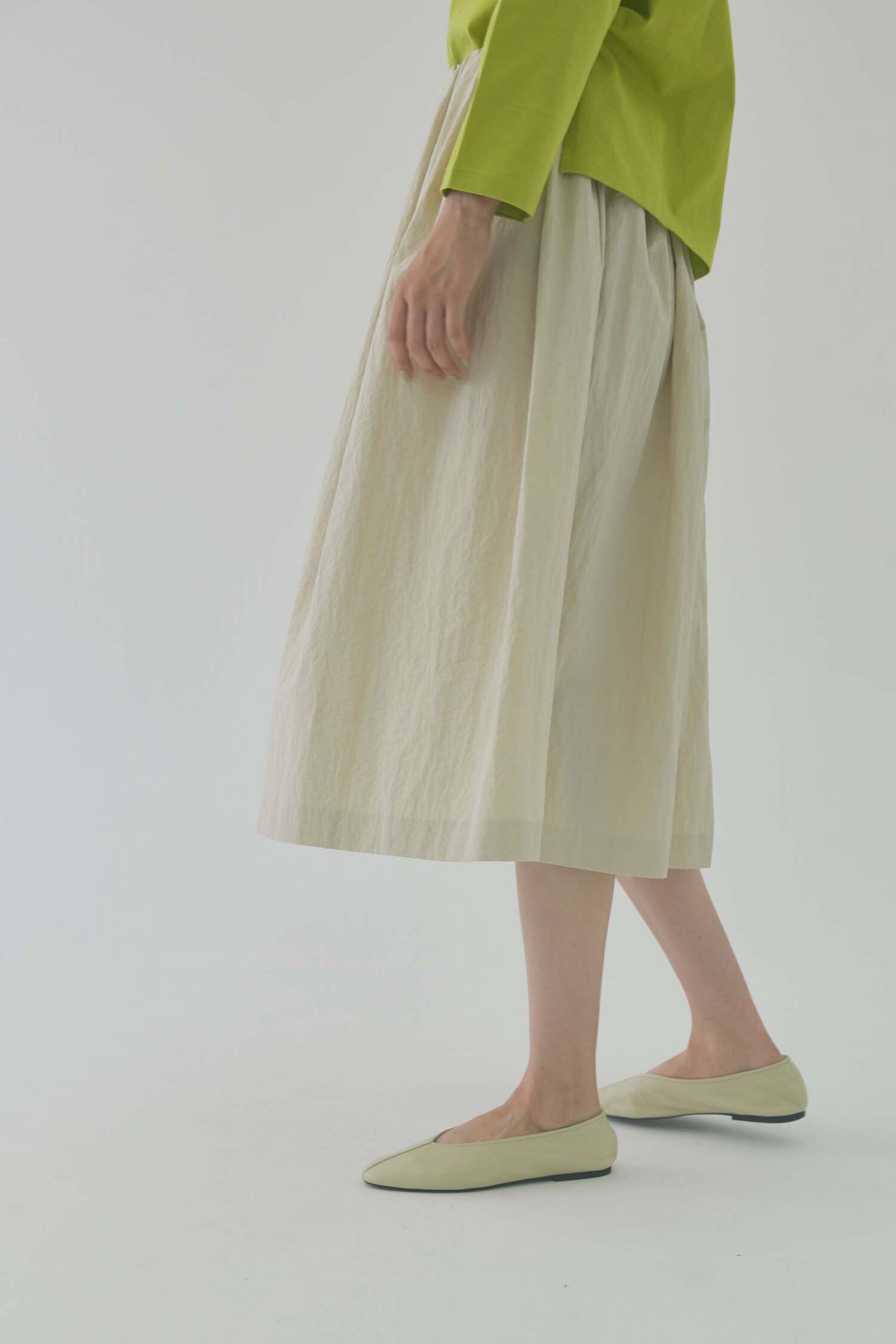 doux bleu　ナイロンフレアスカート　DB-2416-010