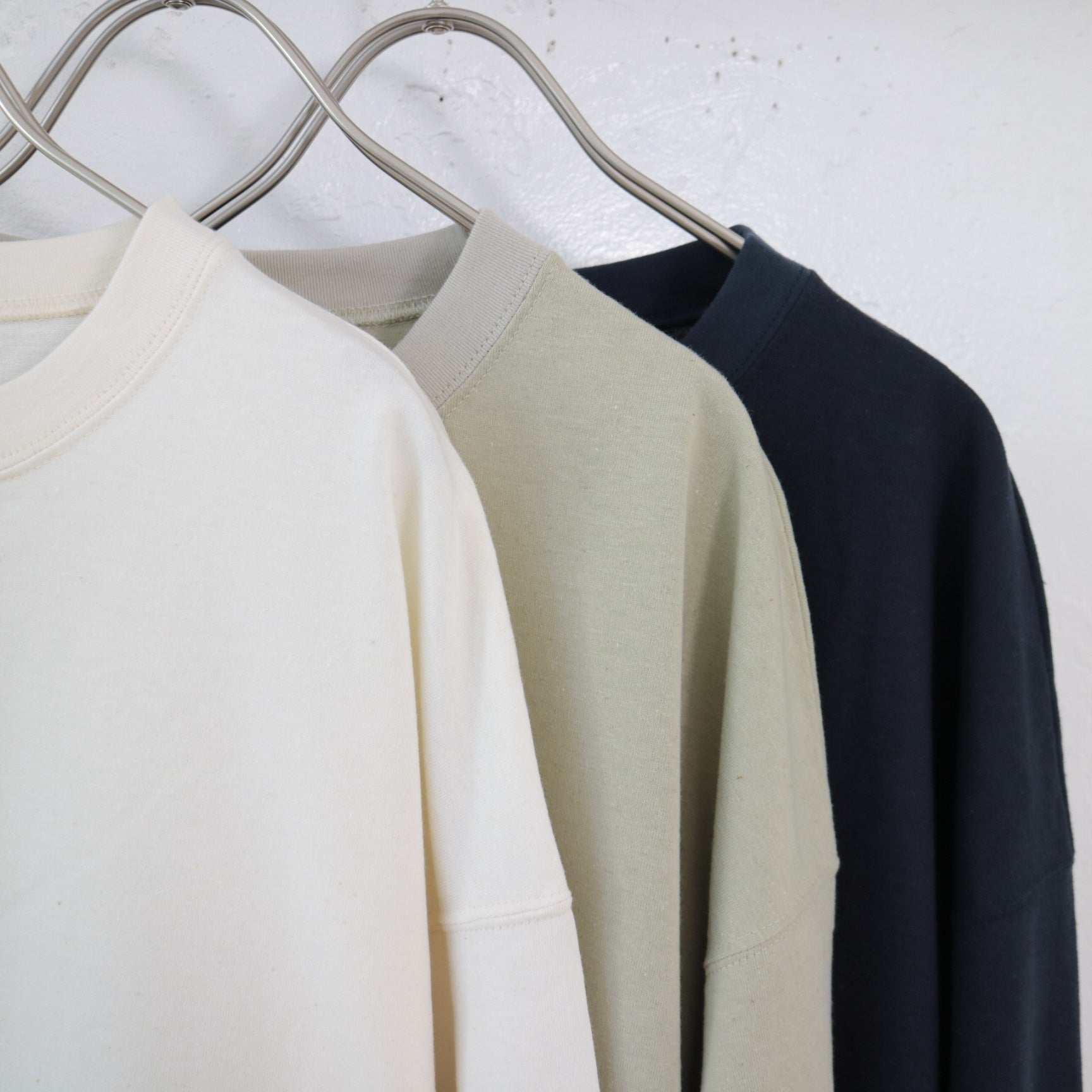 YARRA 　ECO天竺ワイドプルオーバー　YR-1461-279