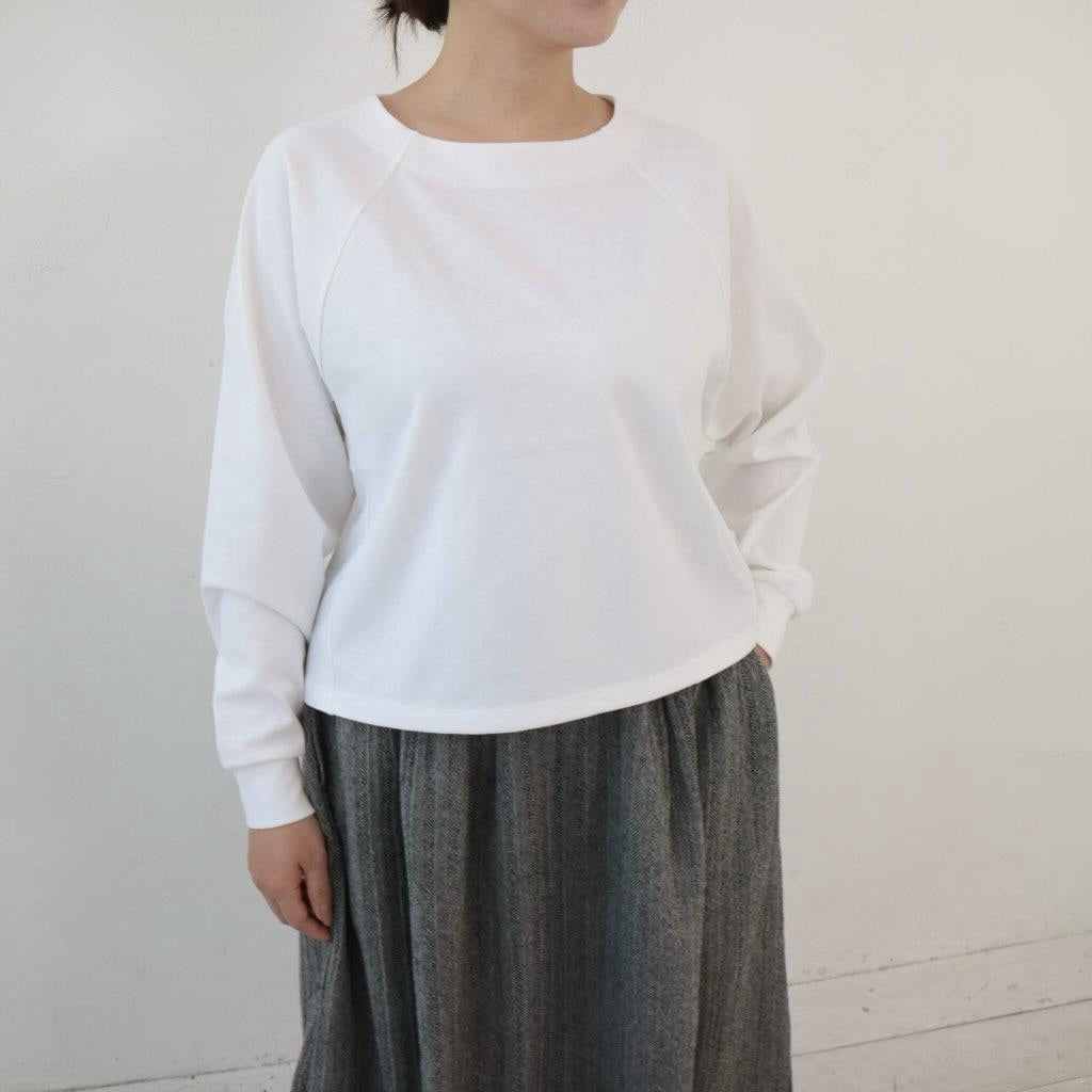 YARRA 　デラヴェ天竺ラグランプルオーバー　YR-1461-278