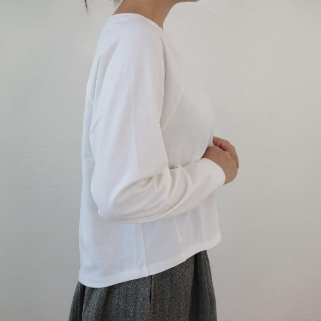 YARRA 　デラヴェ天竺ラグランプルオーバー　YR-1461-278