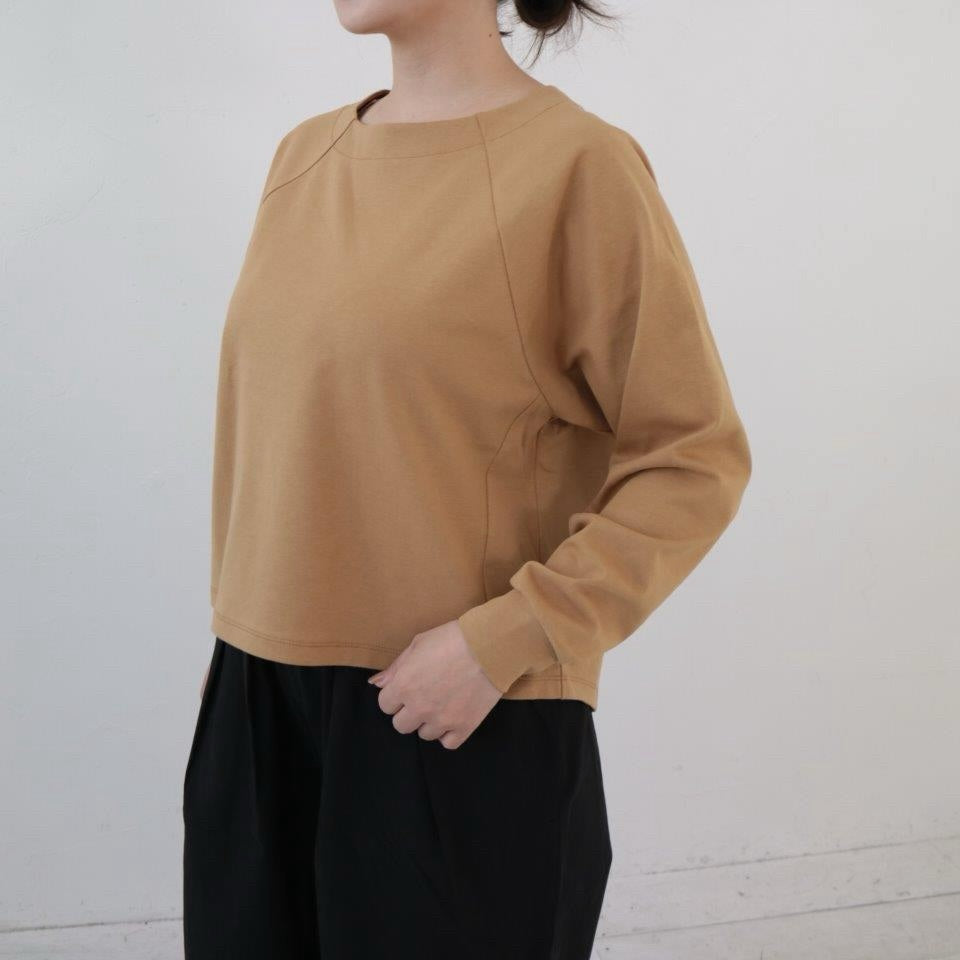 YARRA 　デラヴェ天竺ラグランプルオーバー　YR-1461-278