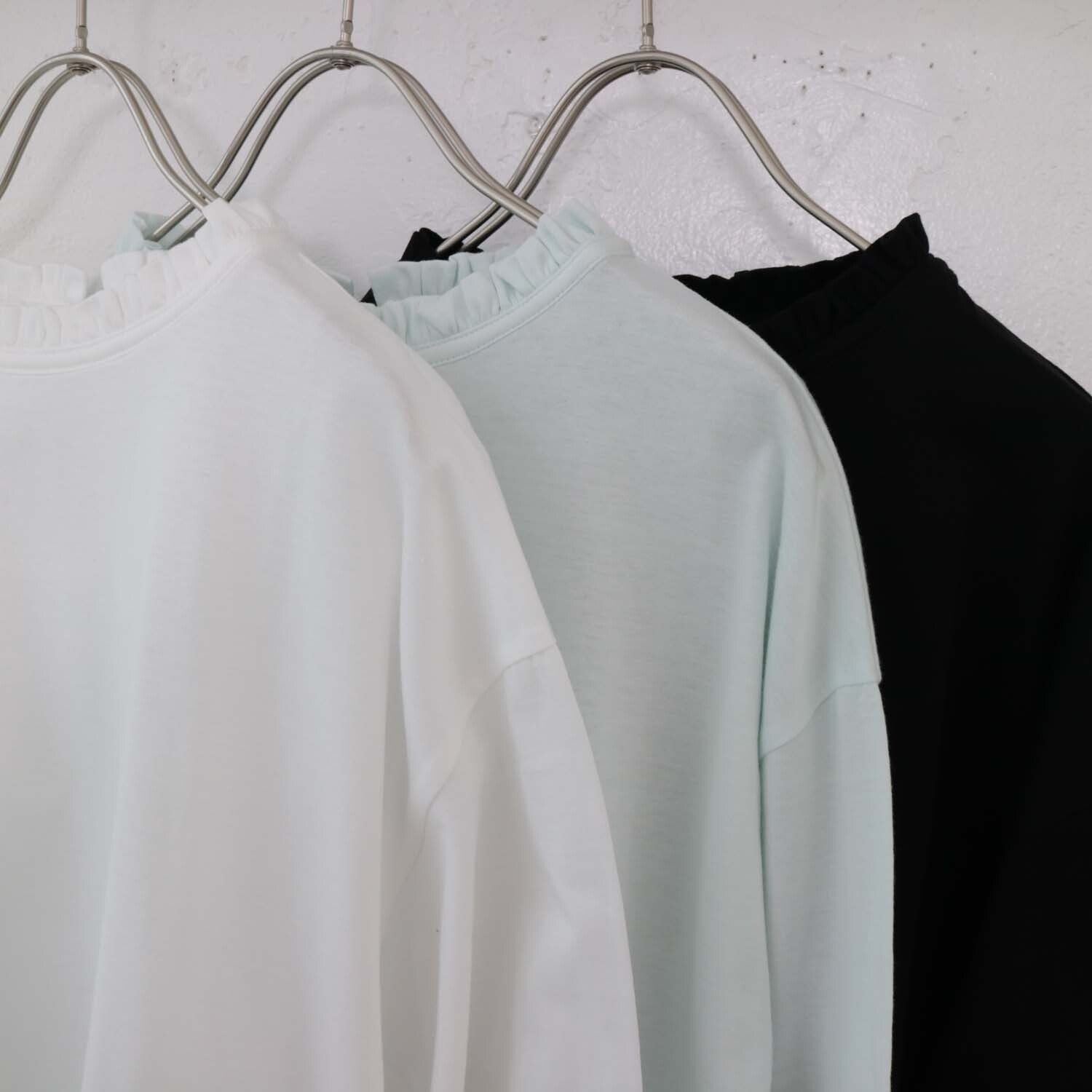 doux bleu　フリル襟カットソー　DB-2411-013