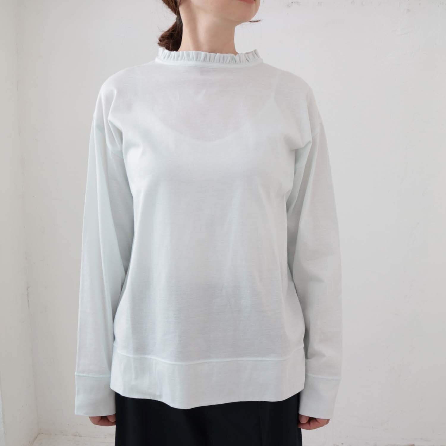 doux bleu　フリル襟カットソー　DB-2411-013