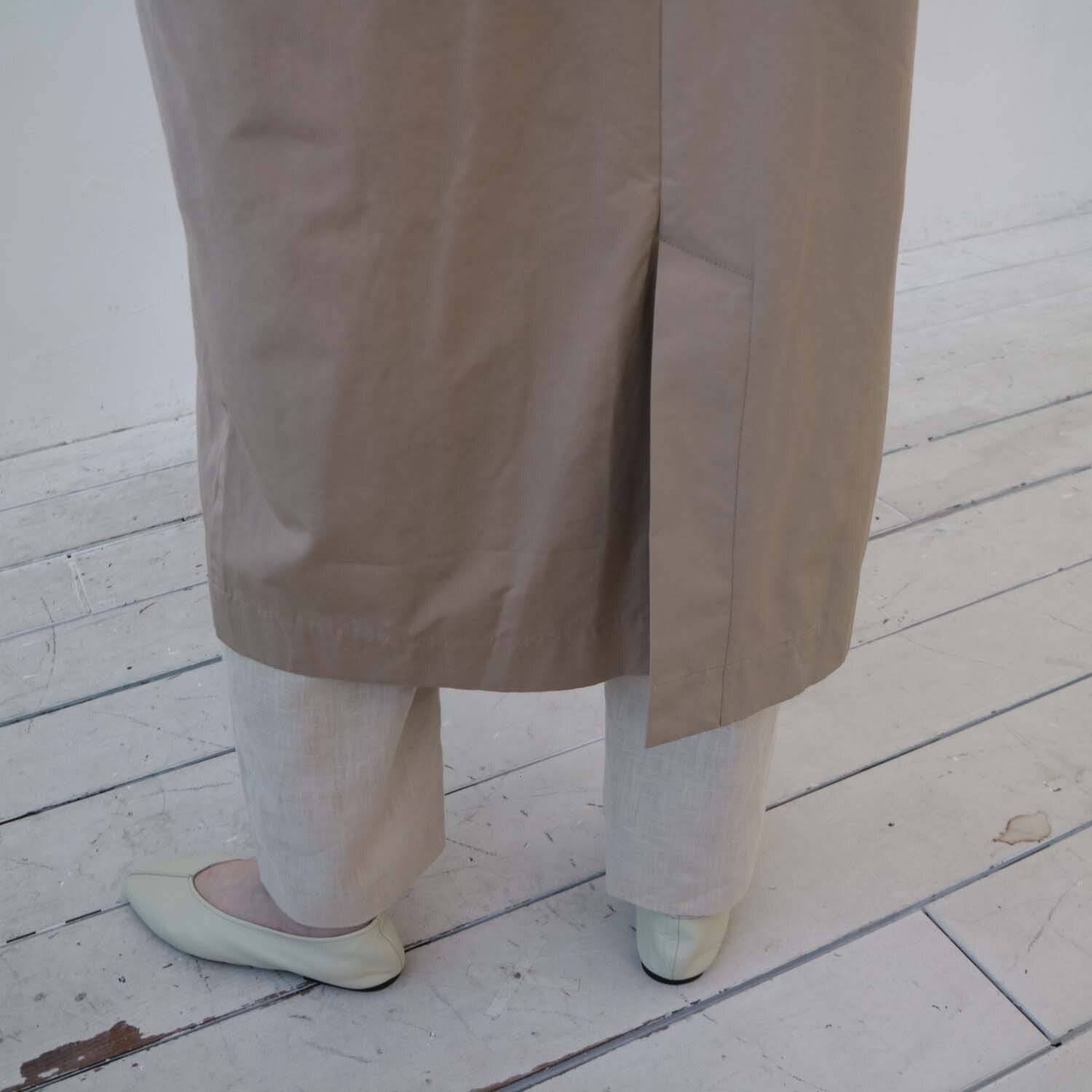 doux bleu　ガンフラップスタンドカラーコート　DB-2417-011