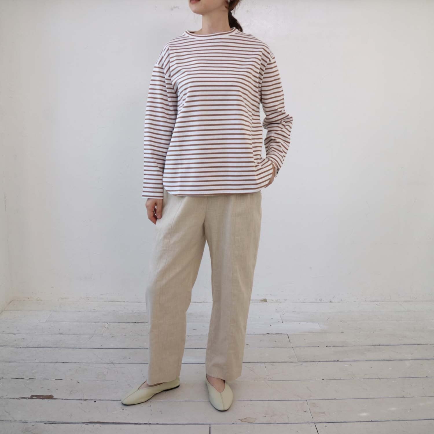 doux bleu　クルーネックバスクプルオーバー　DB-2411-005