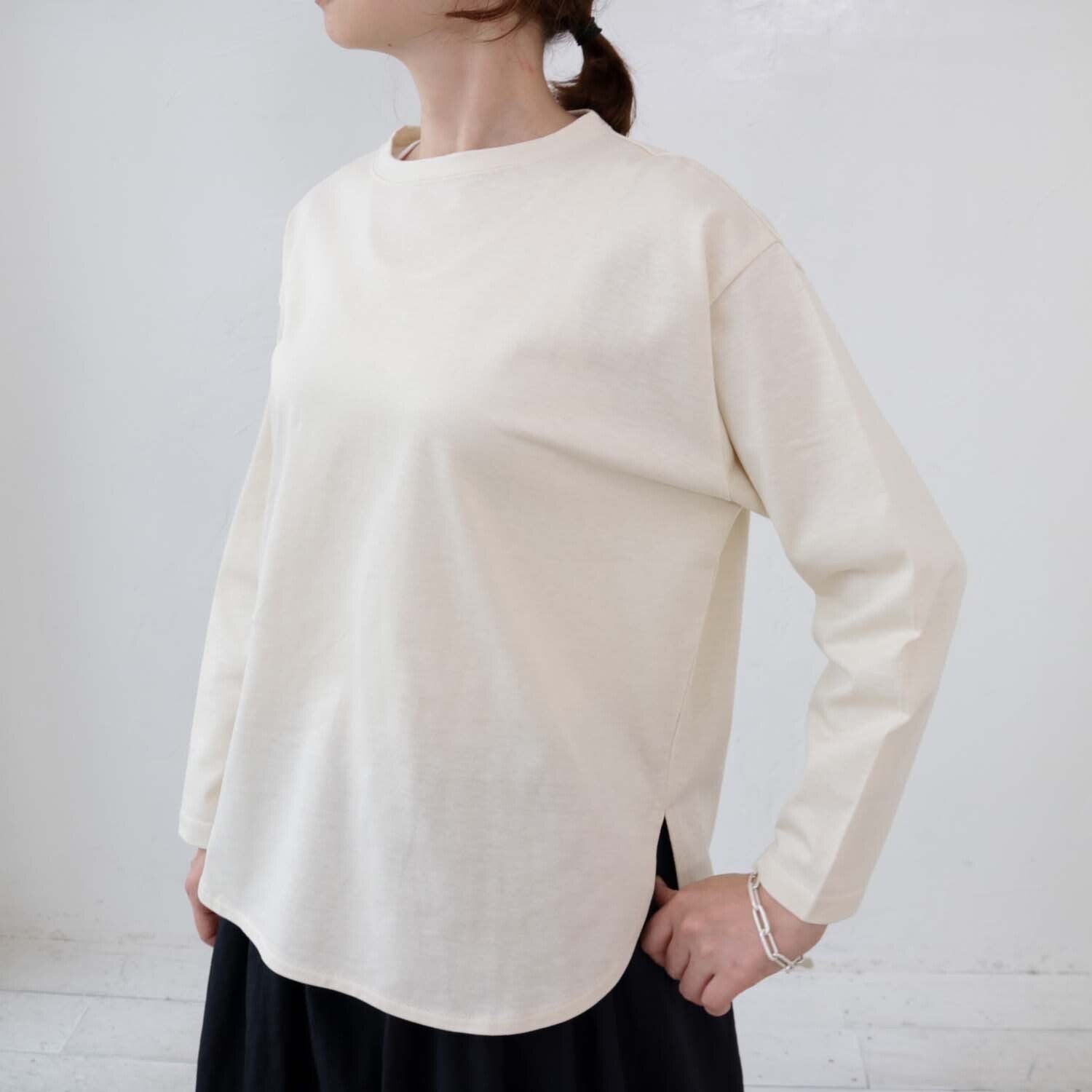 doux bleu　クルーネックバスクプルオーバー　DB-2411-005