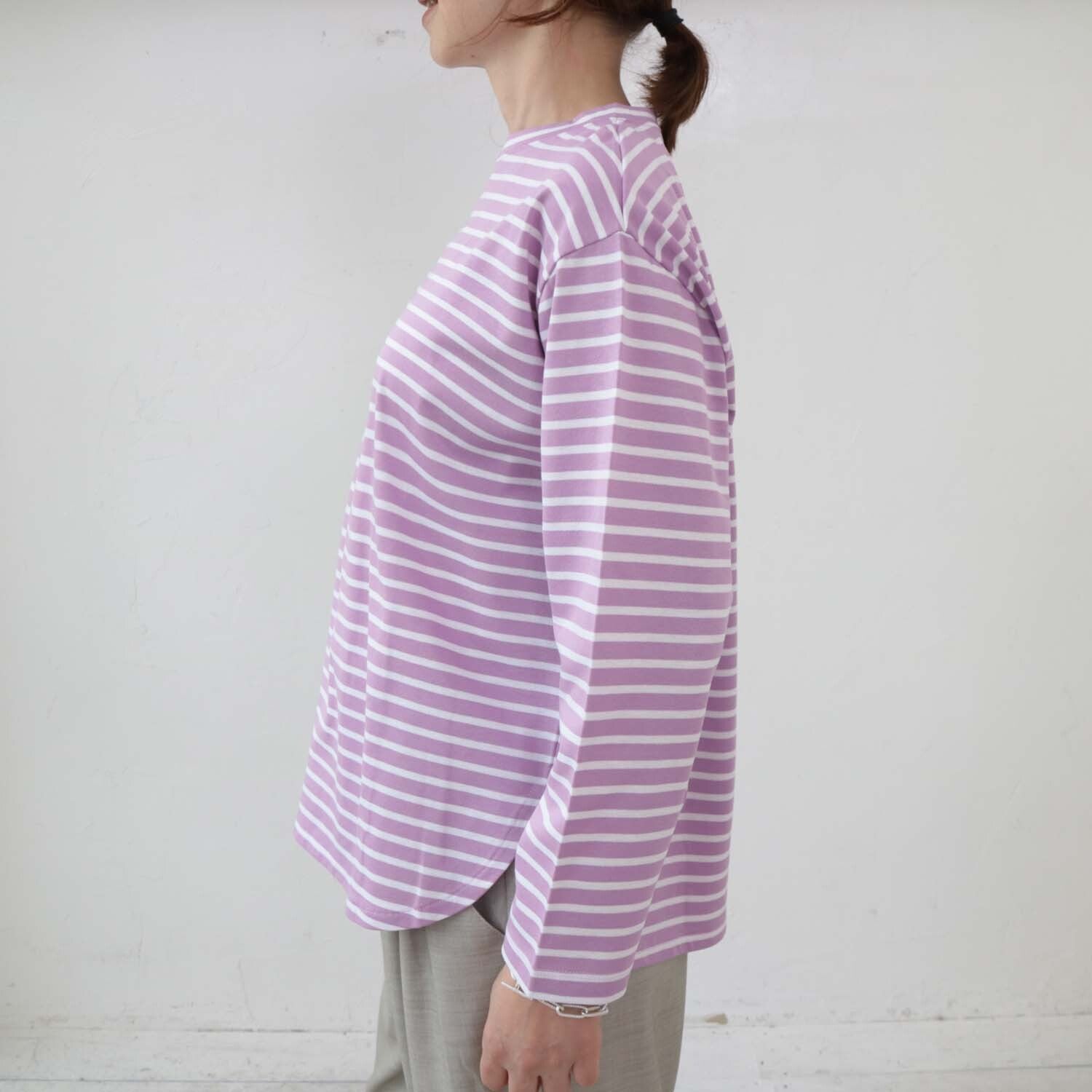 doux bleu　クルーネックバスクプルオーバー　DB-2411-005