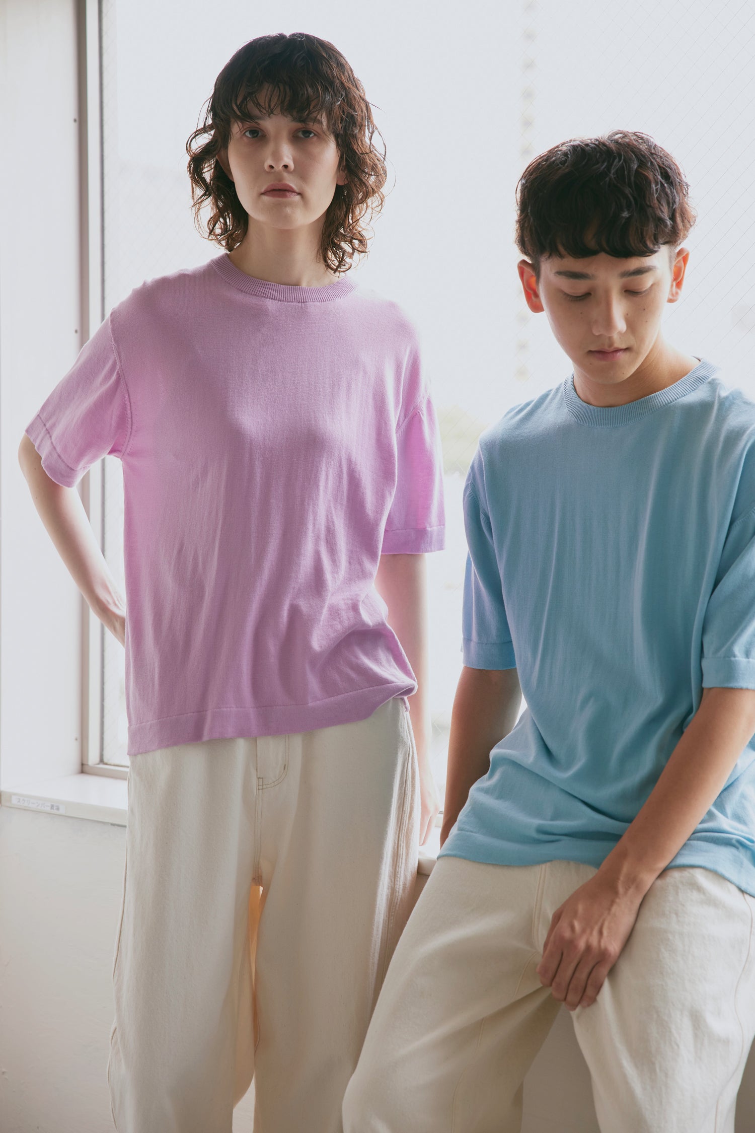 YARRA NEU　シーアイランドニットT　NU-5412-407