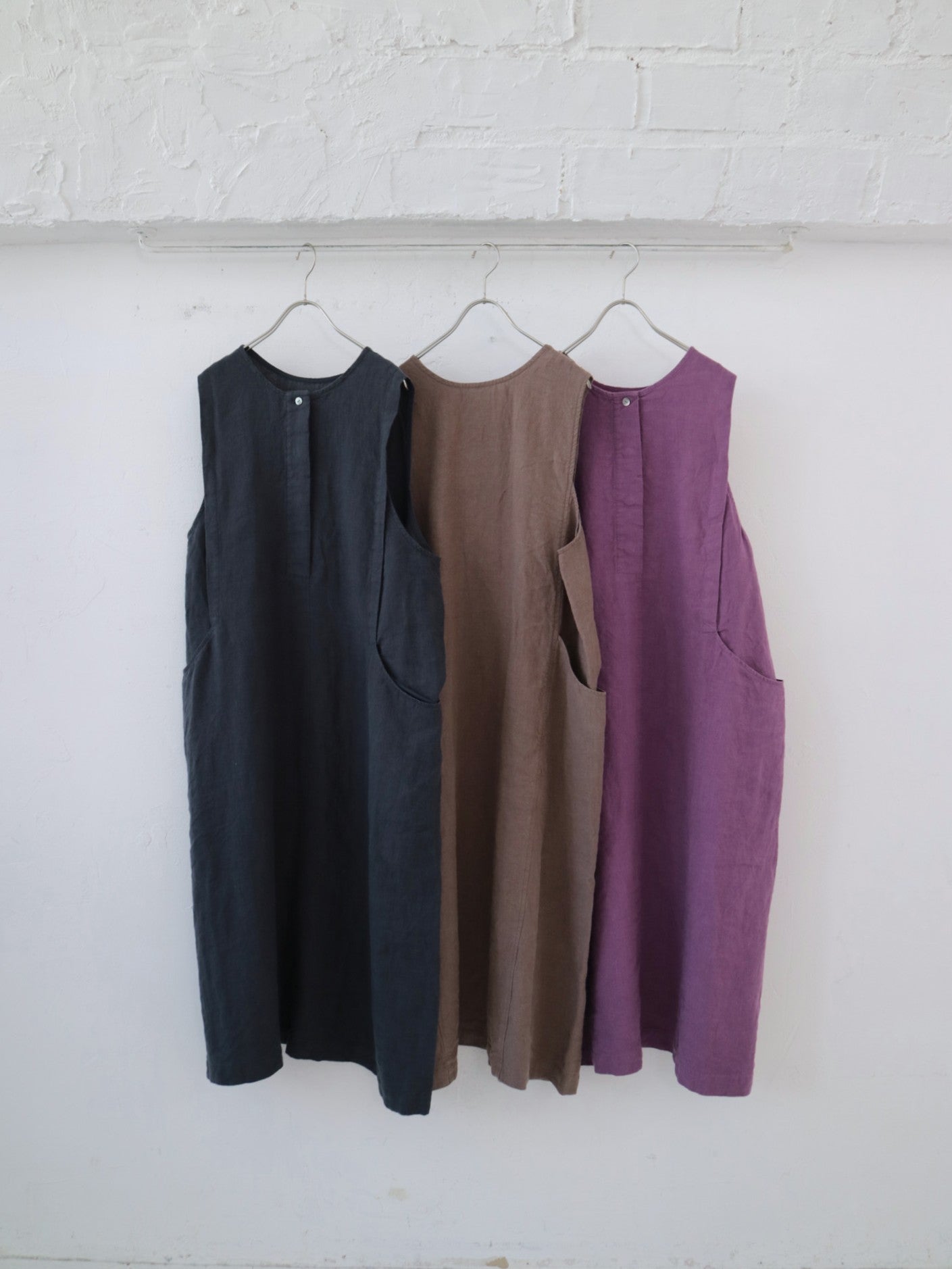 YARRA　２WAYリネンデザインジャンパースカート　YR-1614-214