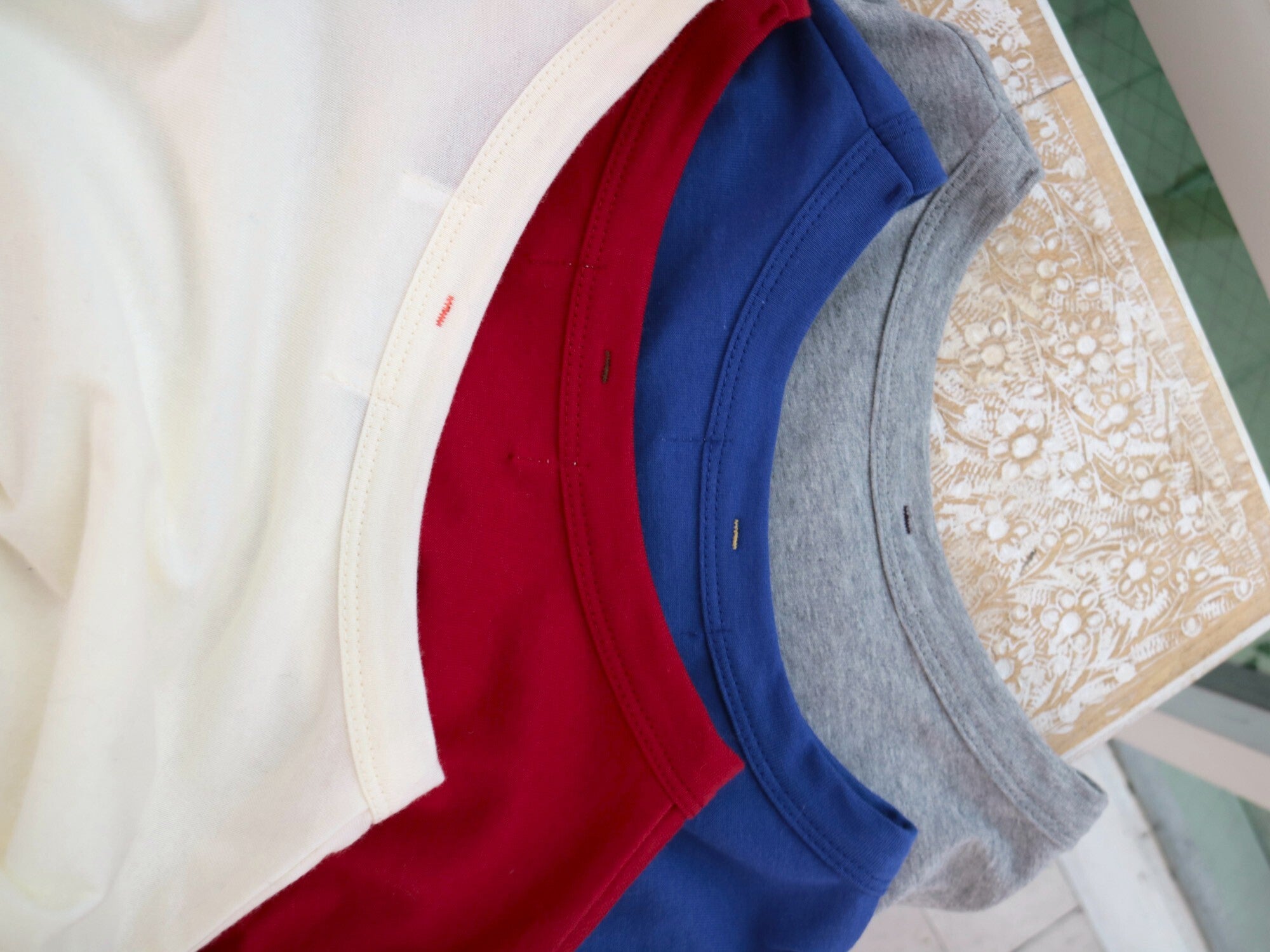 YARRA　ナチュラルソフト天竺ロングカットソー　YR-1551-284