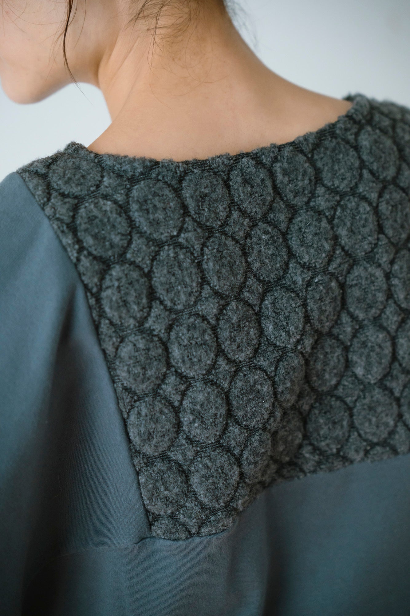 YARRA　パイルジャガード×コットンスムースプルオーバー　YR-1551-263