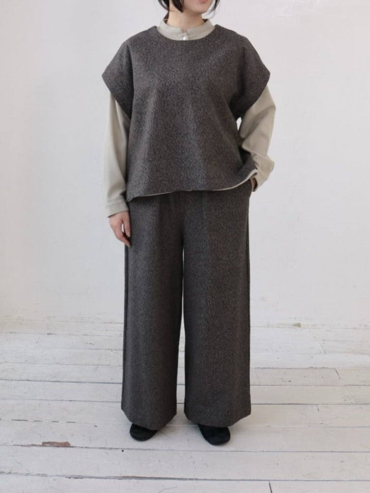 YARRA　三つ杢ツイルストレートパンツ　YR-1555-252