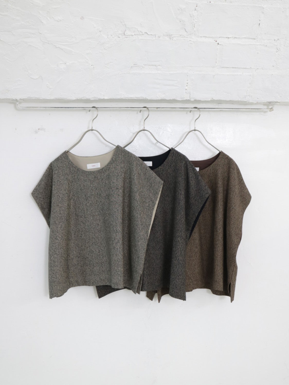 YARRA　三つ杢ツイルワイドベスト　YR-1558-253