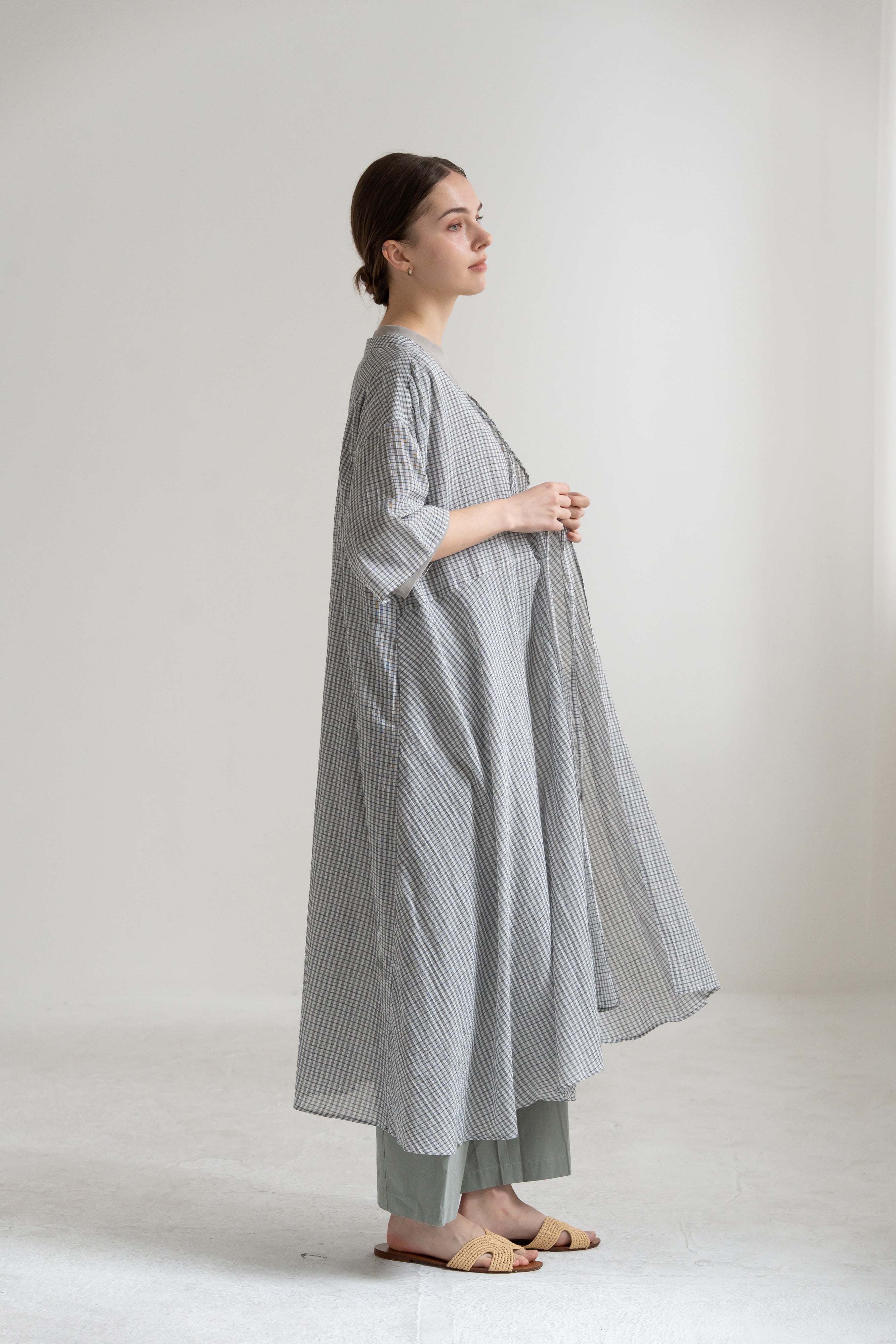 YARRA　シングルガーゼカシュクールワンピース　YR-1644-203