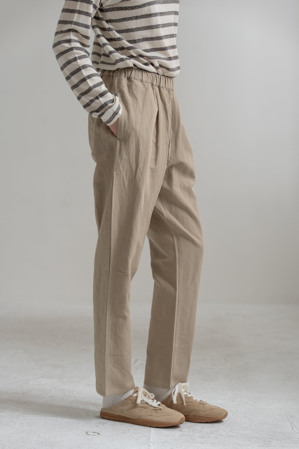 YARRA　CLツイルスリムストレートパンツ　YR-1645-228