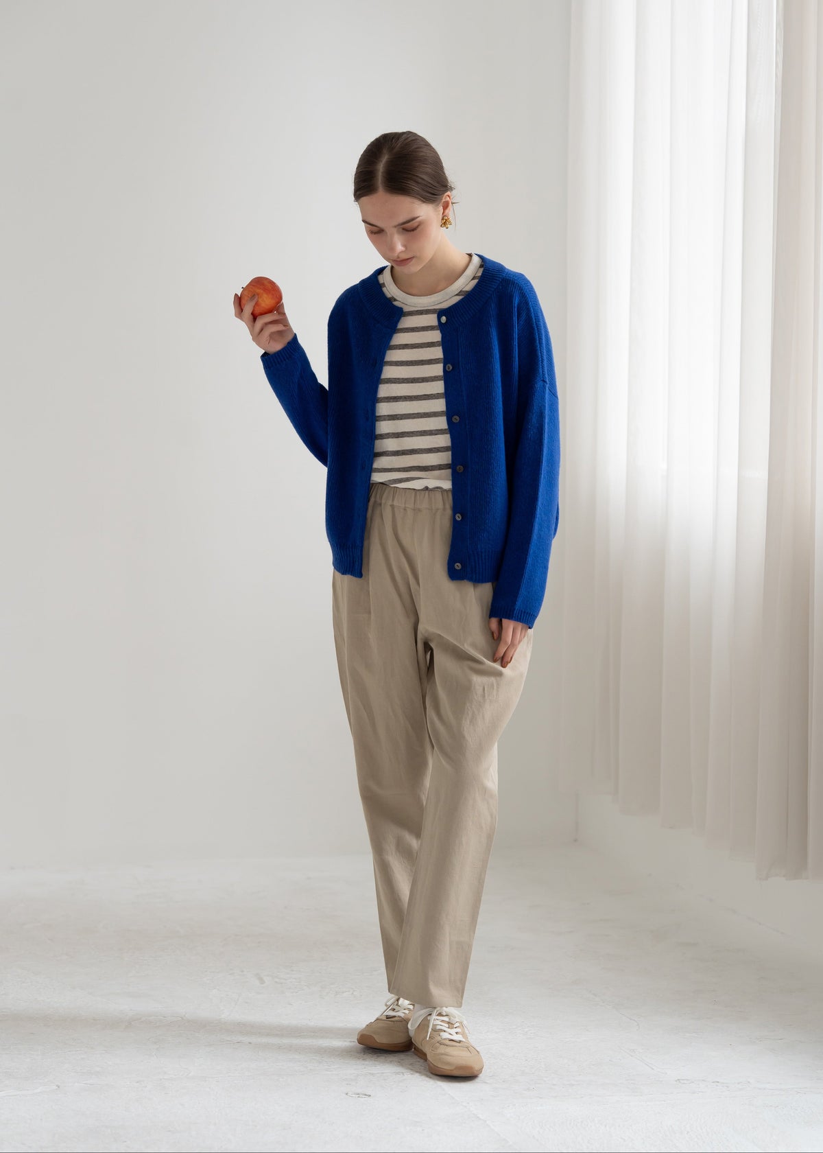 YARRA　CLツイルスリムストレートパンツ　YR-1645-228