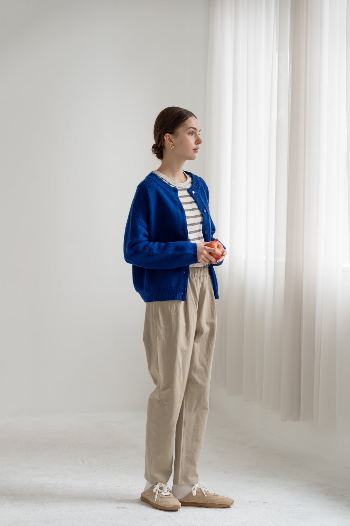 YARRA　CLツイルスリムストレートパンツ　YR-1645-228