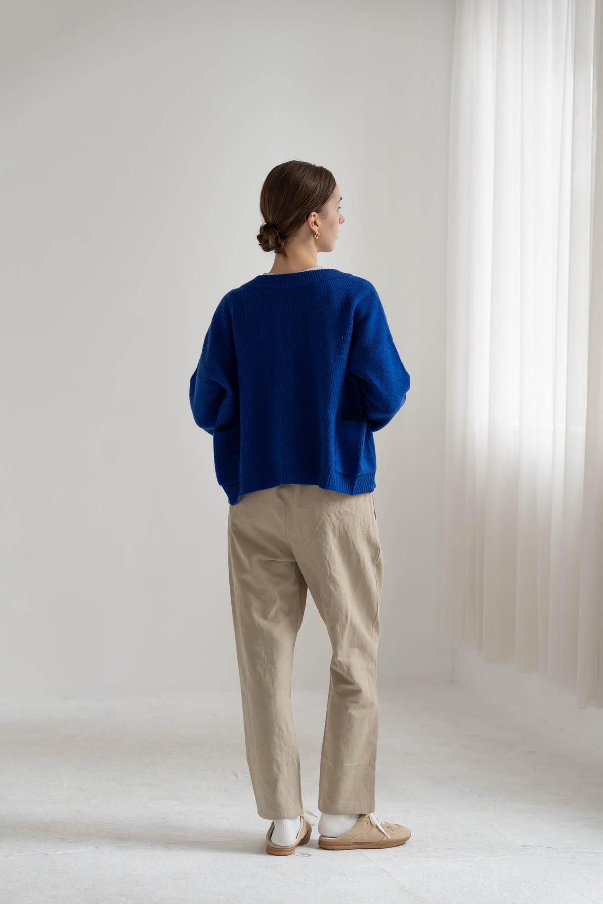 YARRA　CLツイルスリムストレートパンツ　YR-1645-228