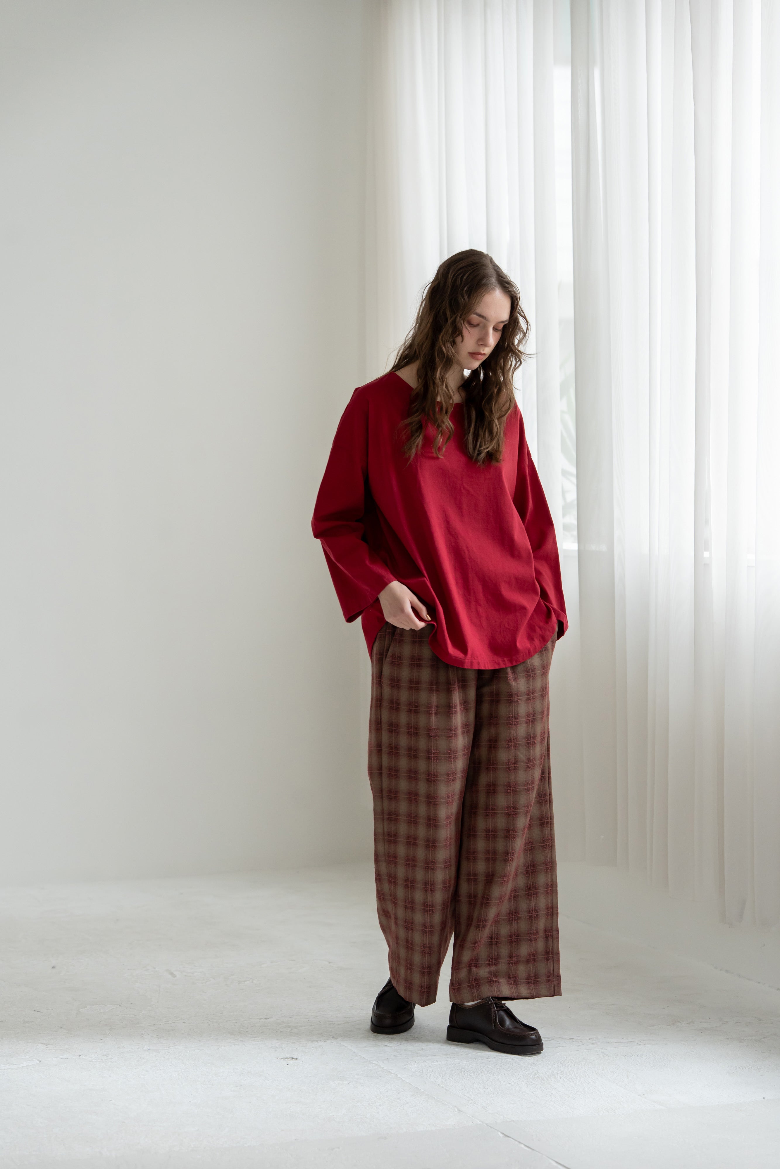 YARRA　バックレイヤード風カットソー　YR-1641-207