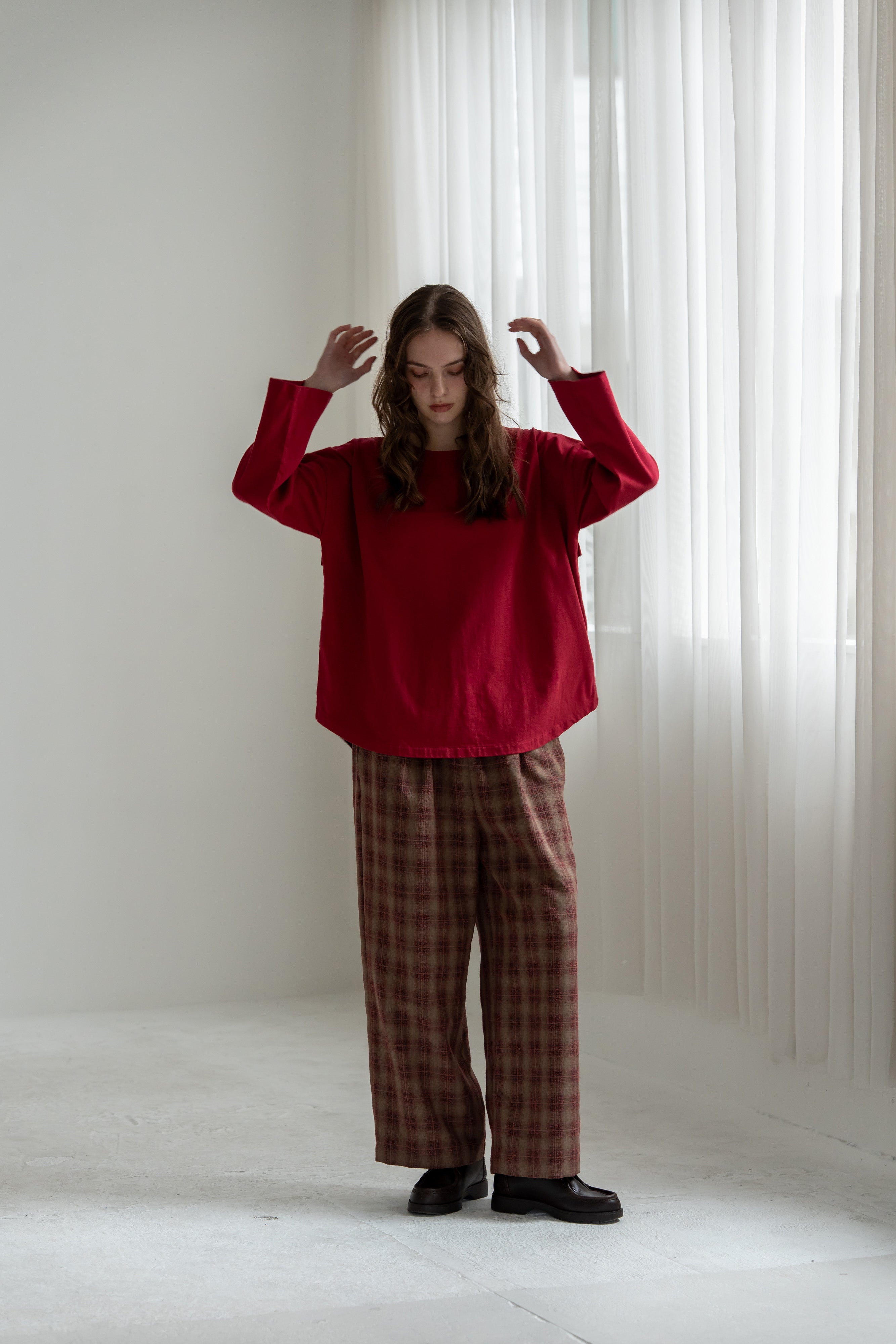 YARRA　バックレイヤード風カットソー　YR-1641-207