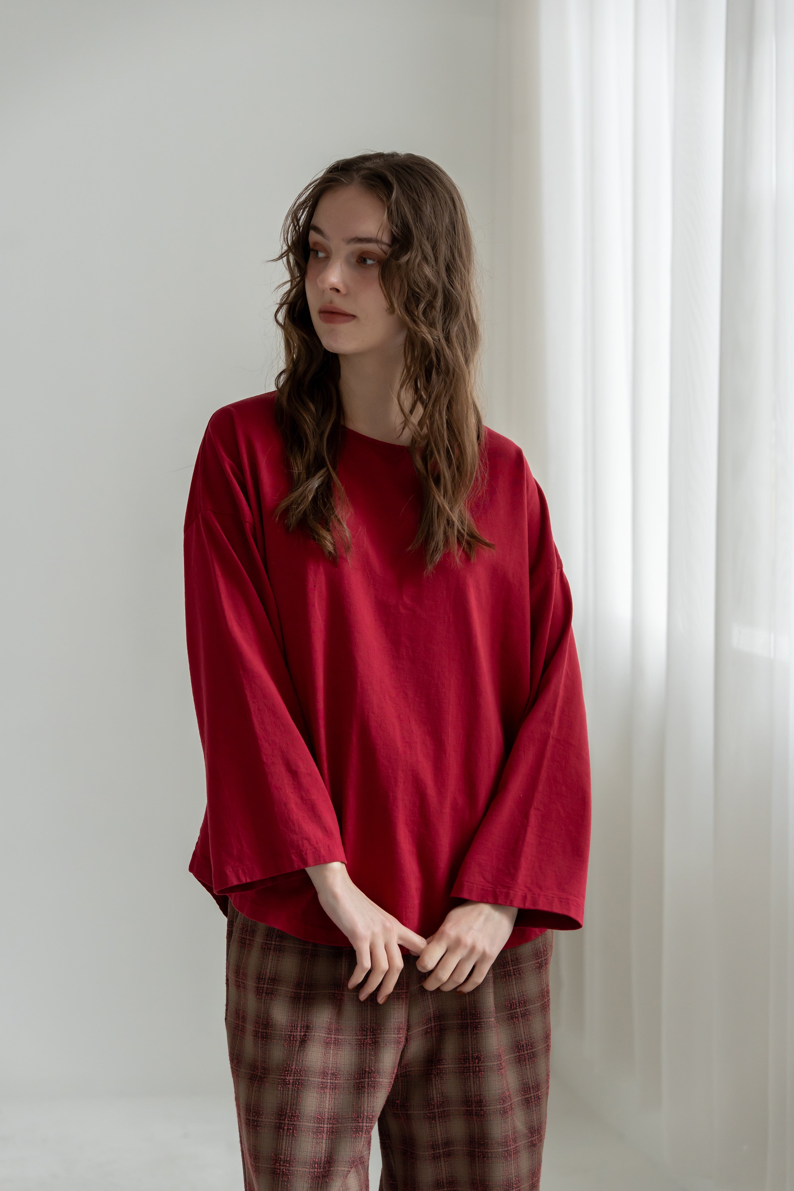 YARRA　バックレイヤード風カットソー　YR-1641-207