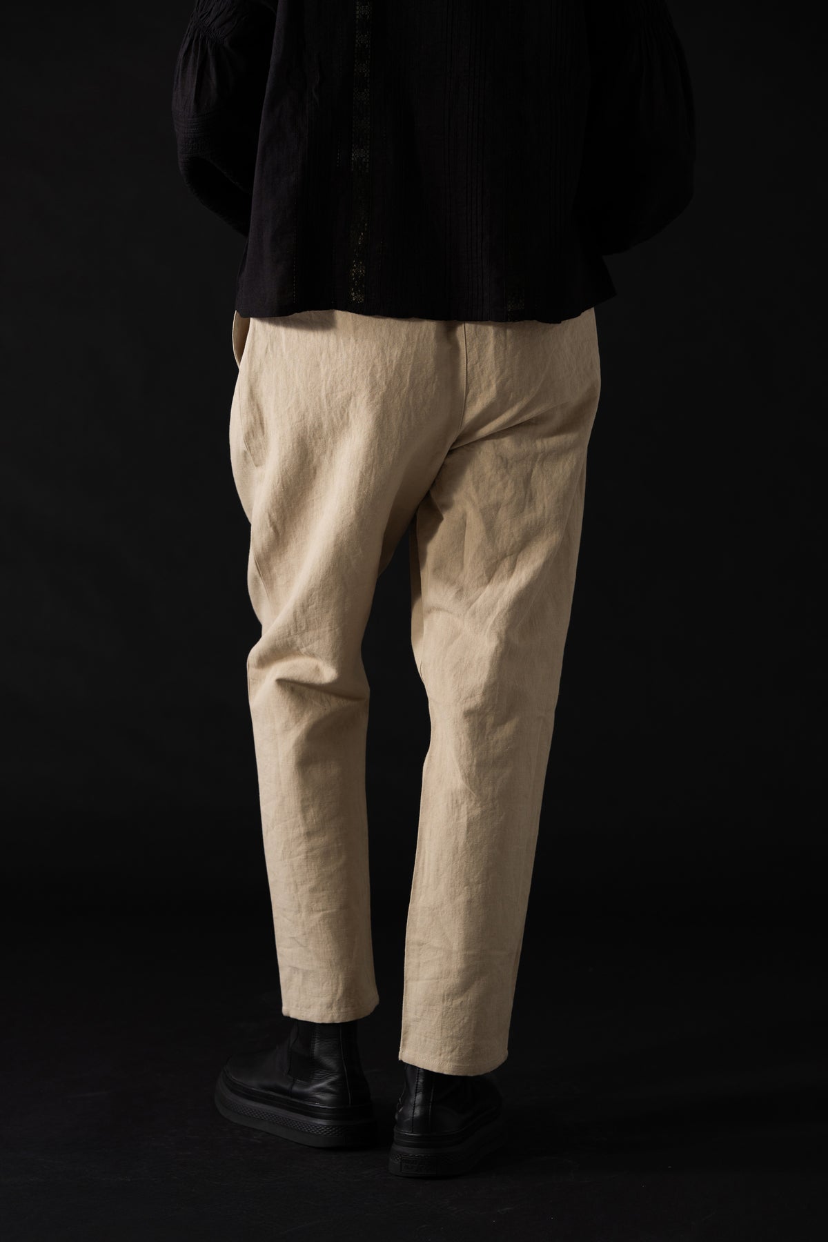 YARRA　CLツイルスリムストレートパンツ　YR-1645-228