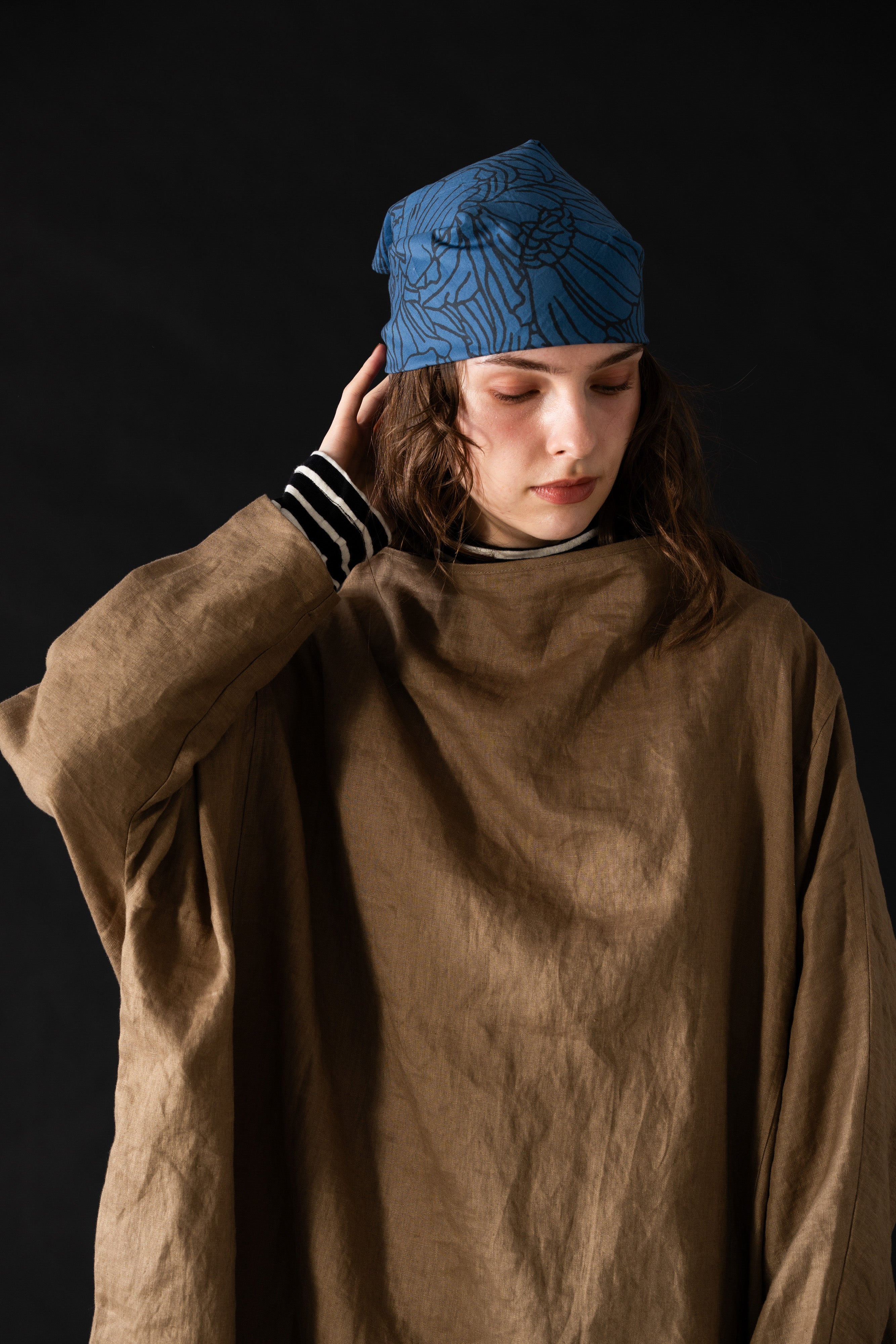 YARRA　２WAYハイネックドルマンワンピース　YR-1644-227