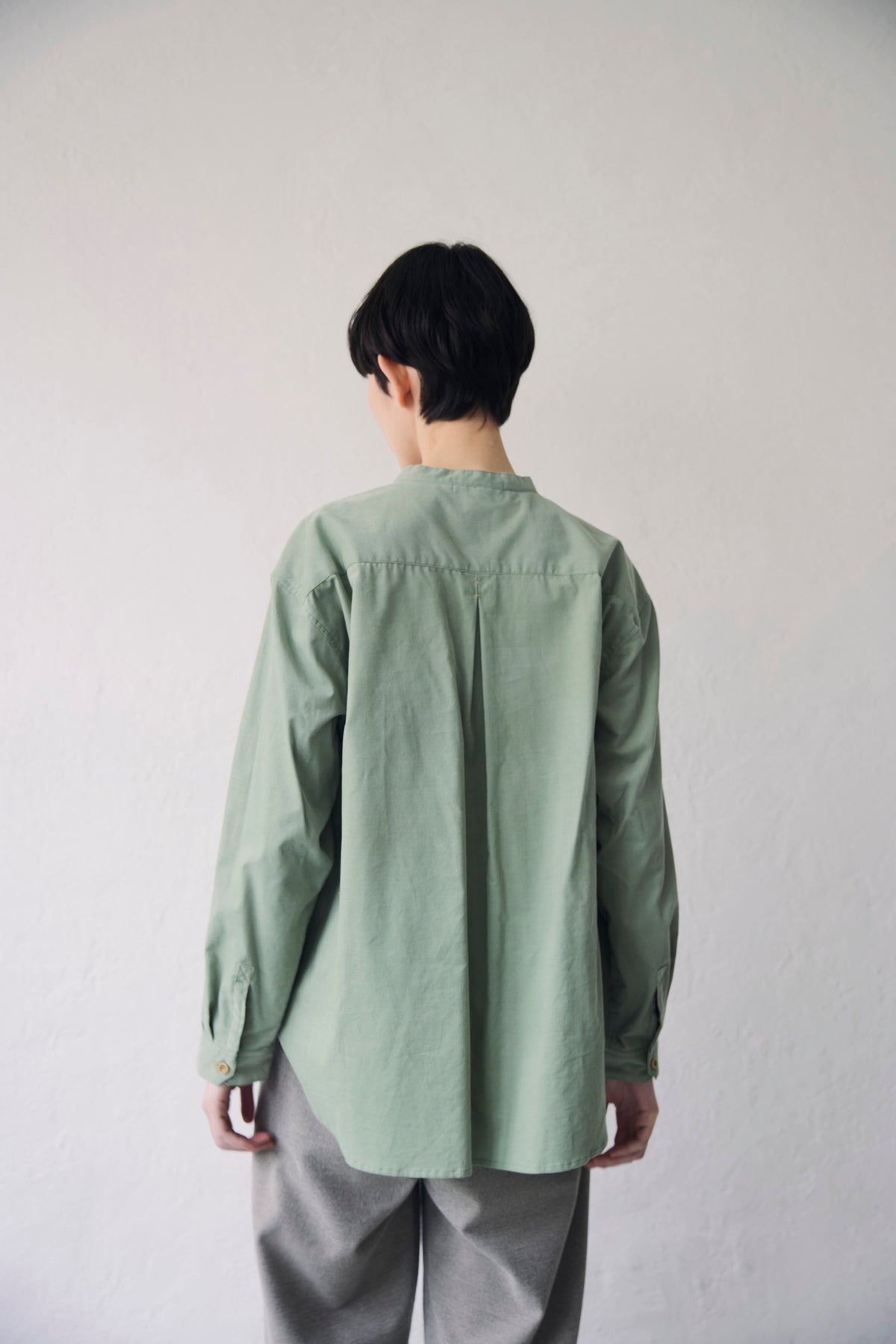 YARRA NEU　MICRO WALE コーデュロイシャツ　NU-5653-436