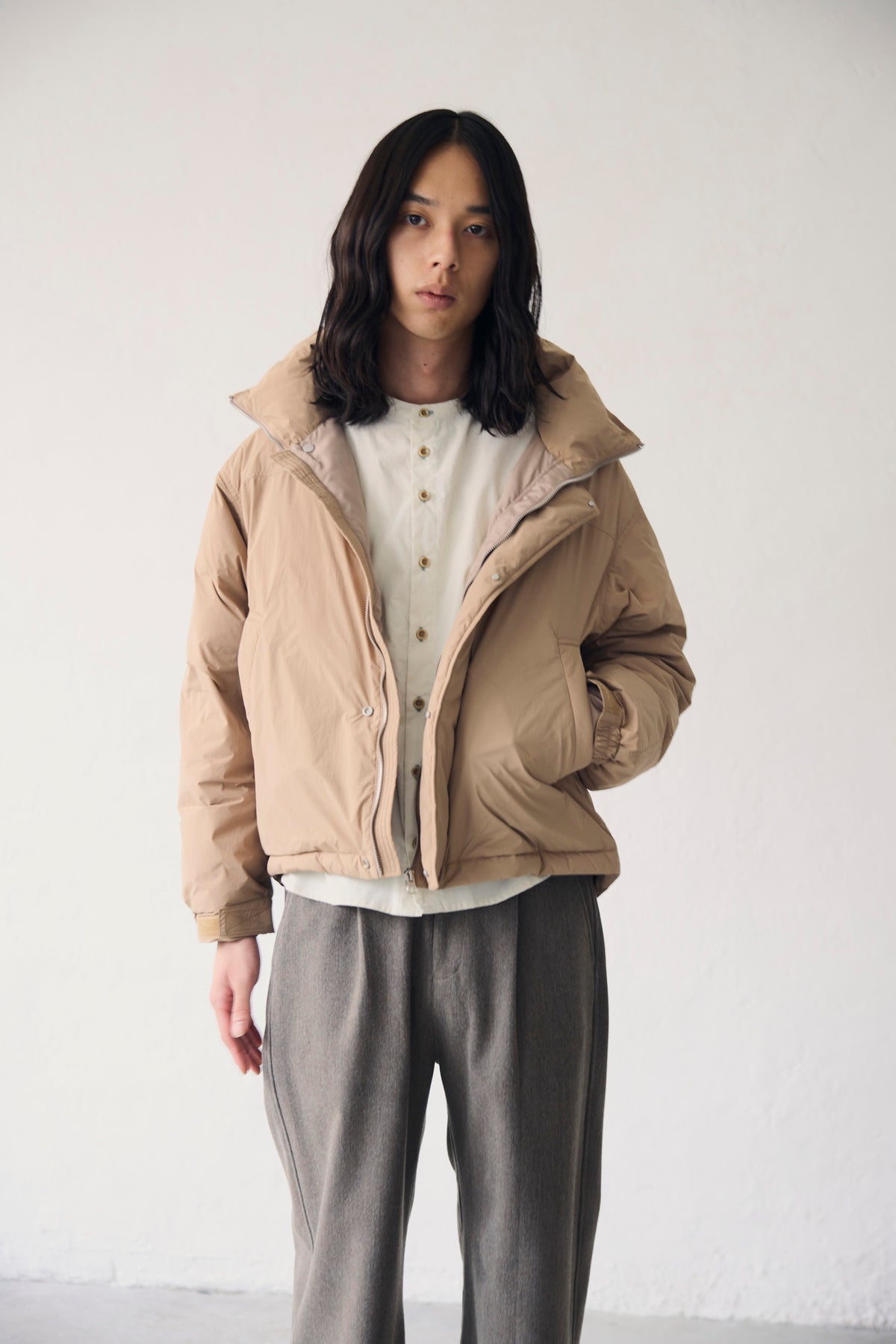 YARRA NEU　MICRO WALE コーデュロイシャツ　NU-5653-436