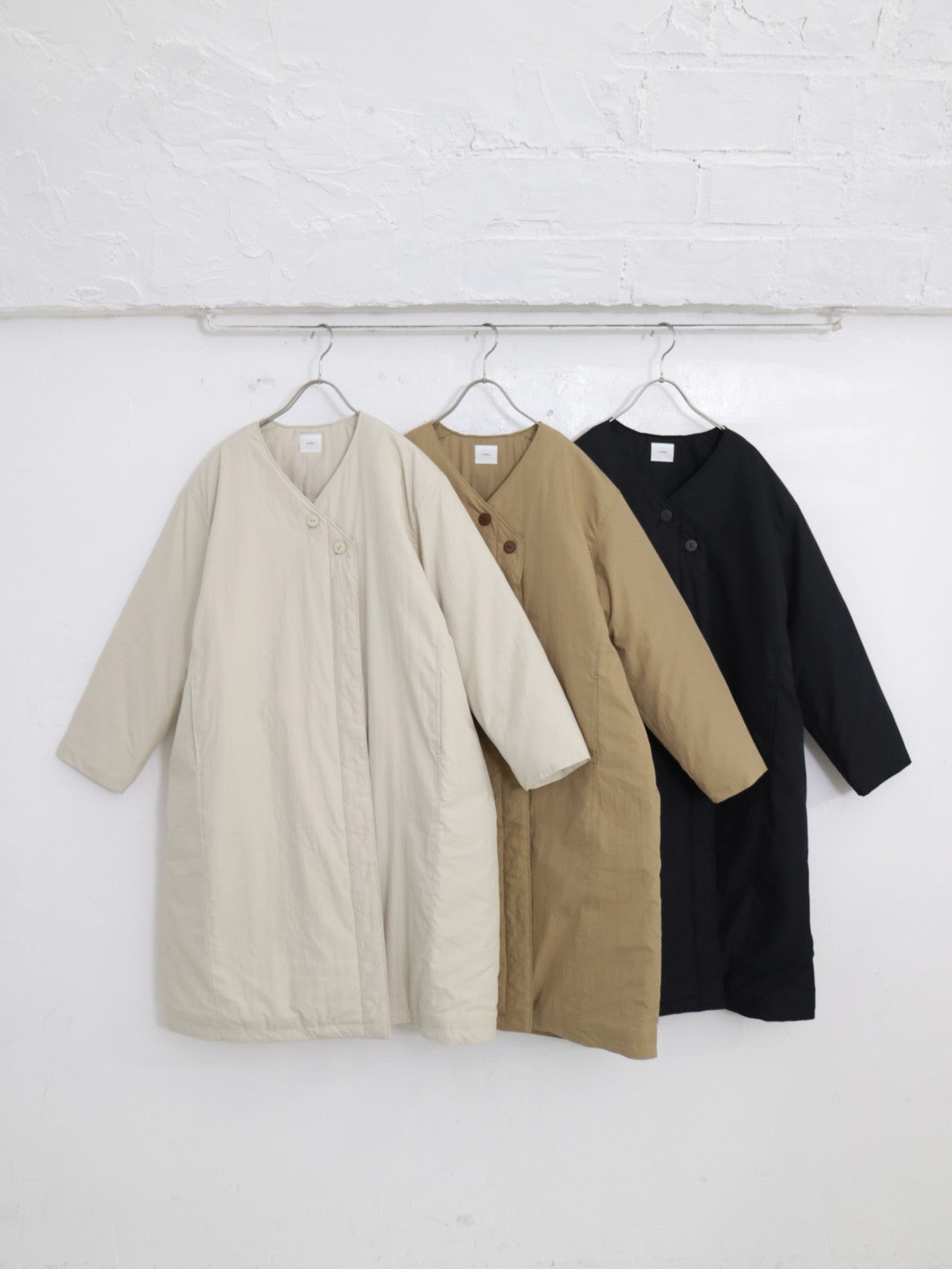 YARRA　ヒヨクステッチ中綿キルトコート　YR-1557-271