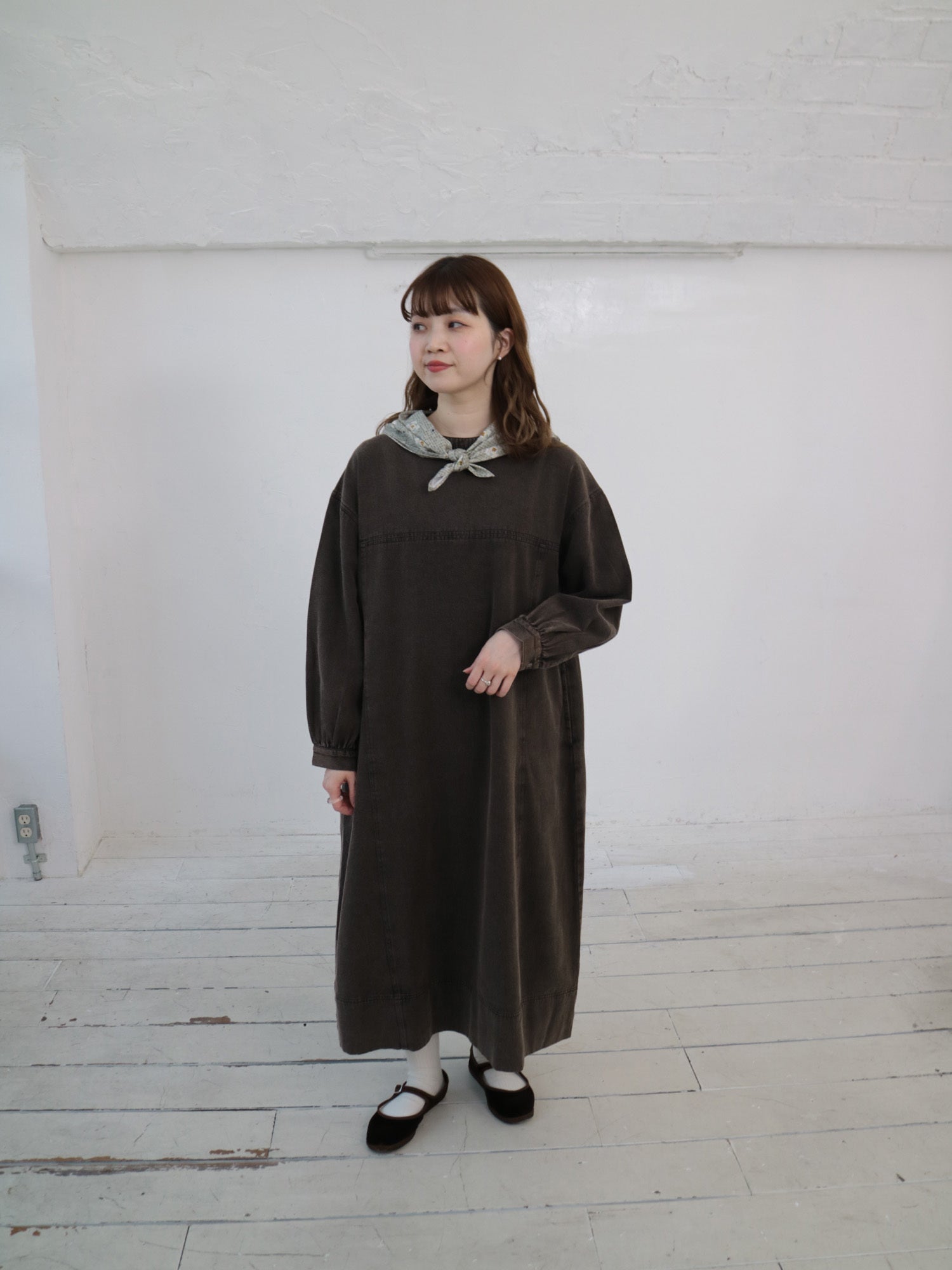 YARRA　INDIAプリントスカーフ　YR-1549-214