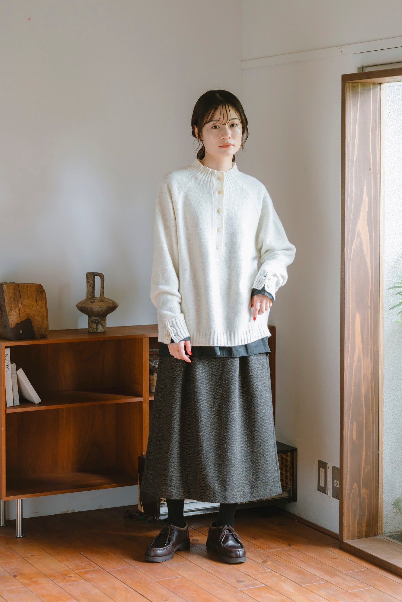 YARRA　ハイネックニットプルオーバー　YR-1552-276