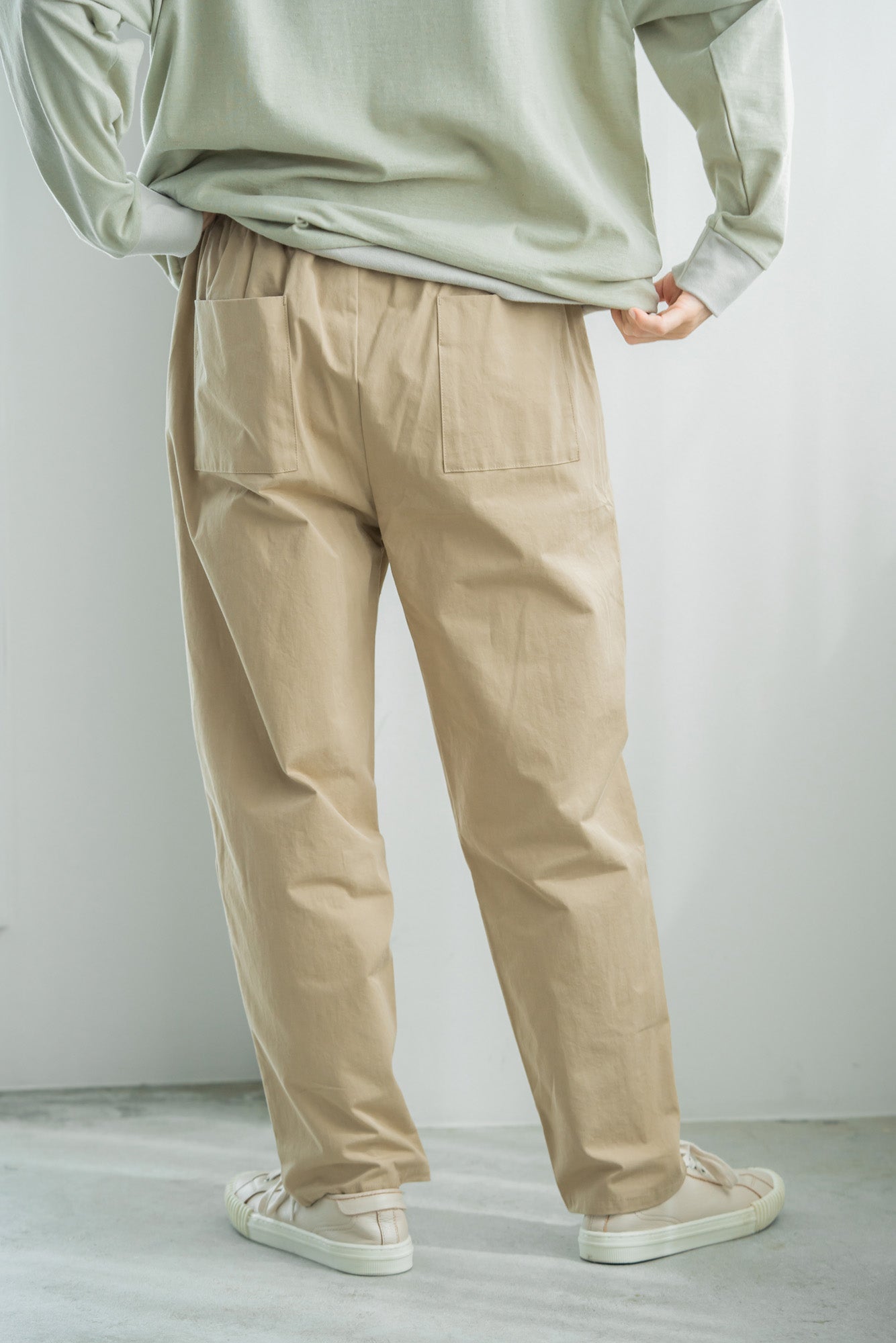 YARRA　バックサテンスリムパンツ　YR-1415-210
