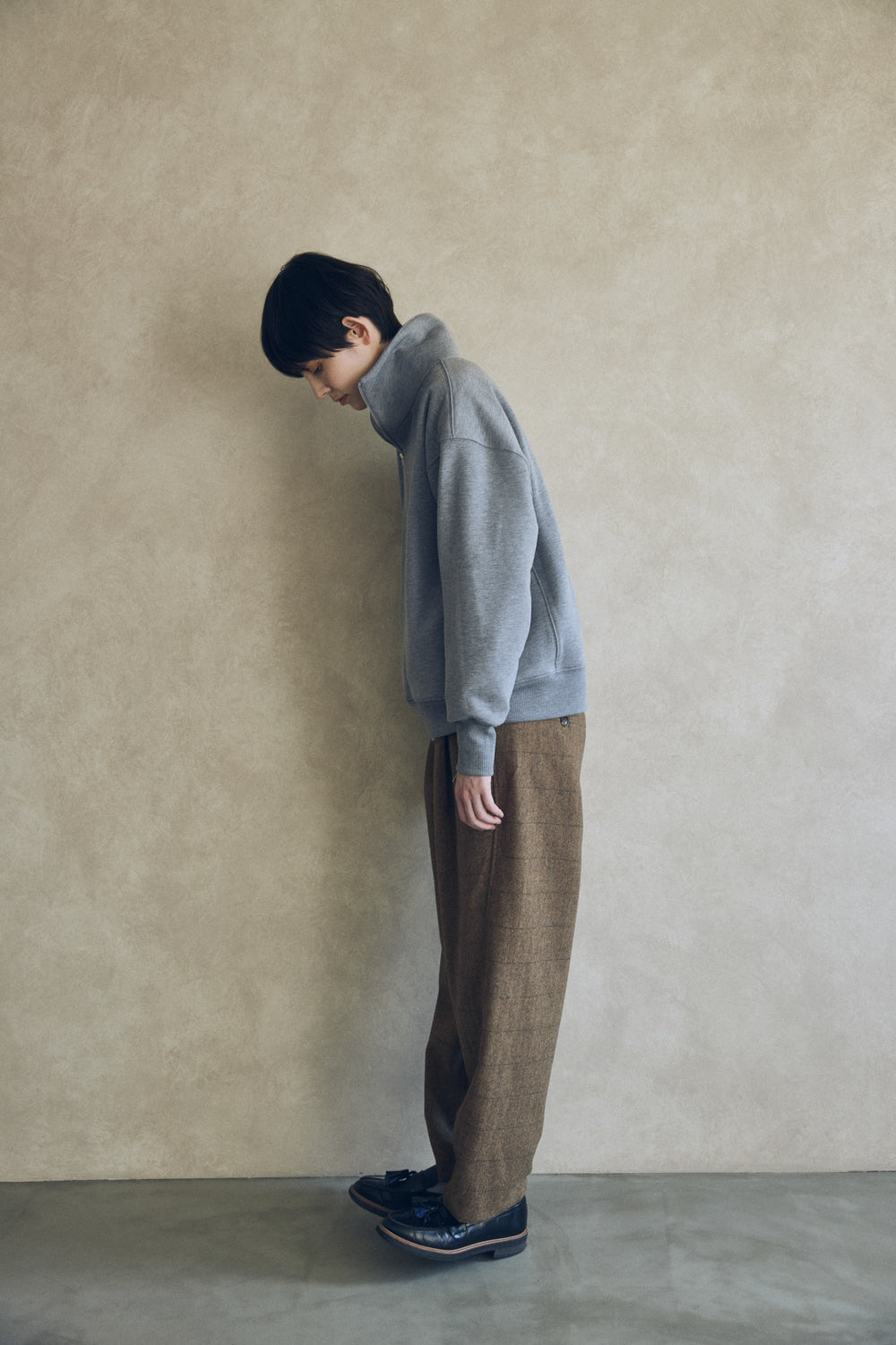 YARRA NEU　ウォーム裏毛ハーフZIP　NU-5551-415