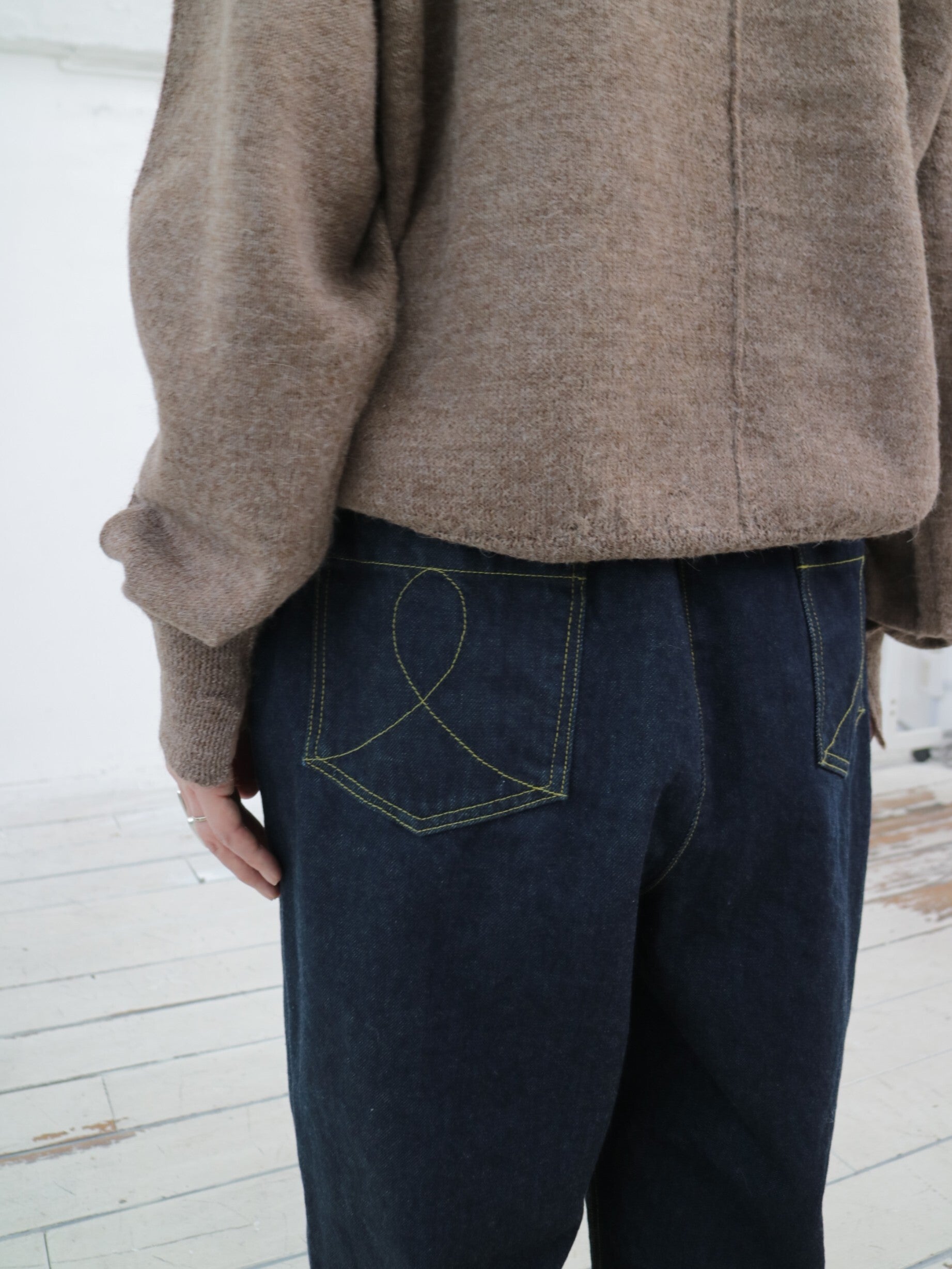 YARRA NEU 12OZムラ糸デニムイージーパンツ NU-5545-412