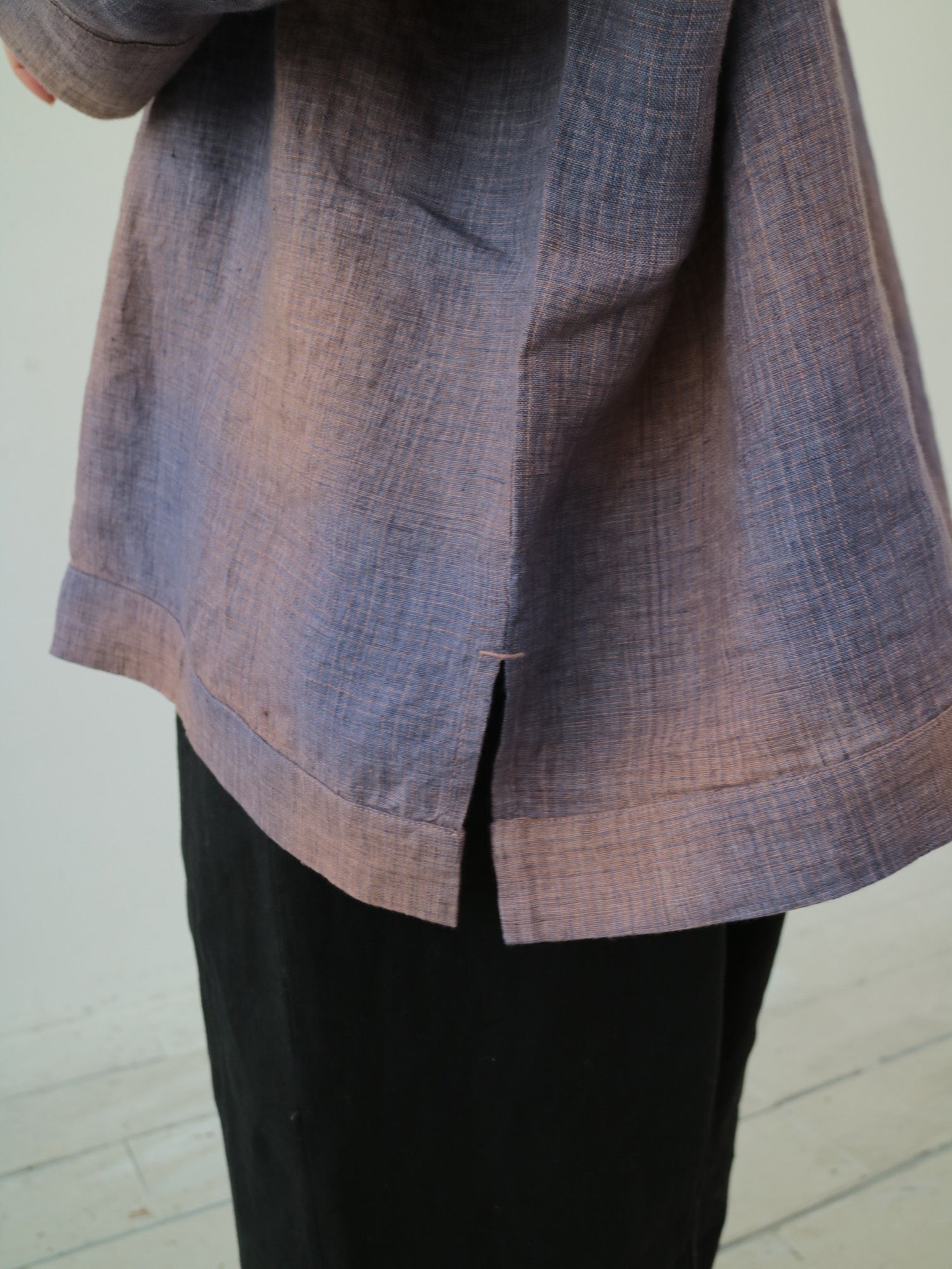 YARRA　リネン100ワイド２WAYブラウス　YR-1543-205