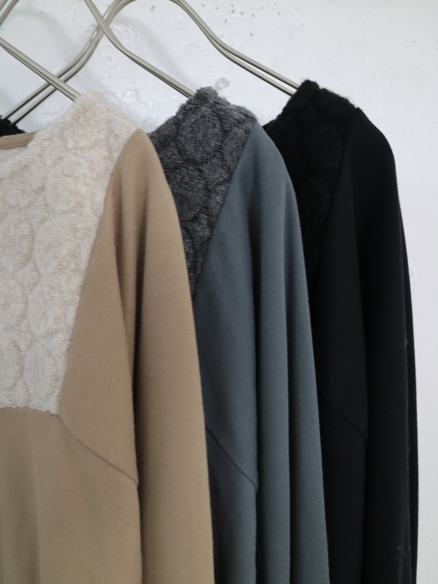 YARRA　パイルジャガード×コットンスムースプルオーバー　YR-1551-263