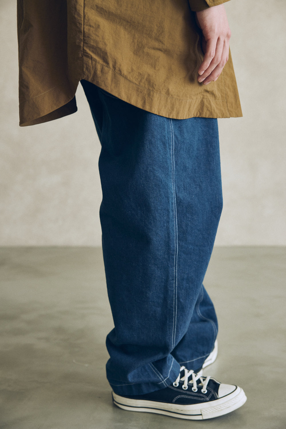 YARRA NEU　12OZムラ糸デニムイージーパンツ　NU-5545-412