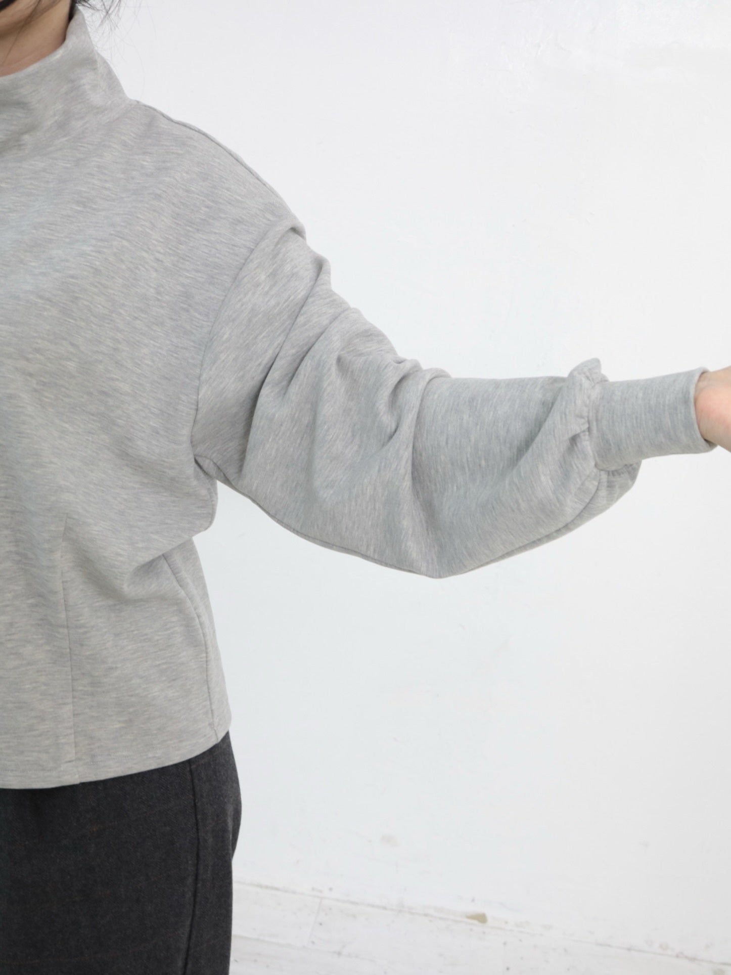 YARRA NEU　ハイネックフリースTOPS　NU-5551-416