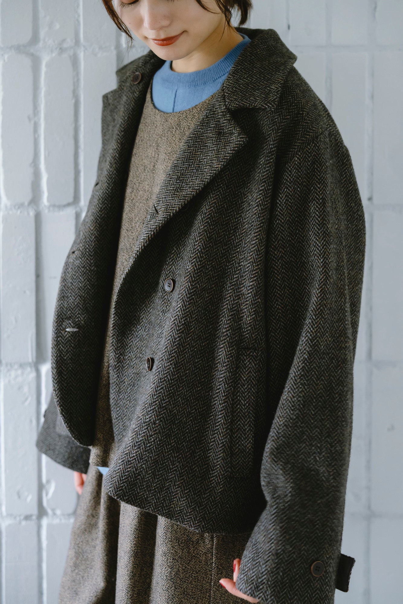 YARRA　ポリウールセミダブルジャケット　YR-1557-261