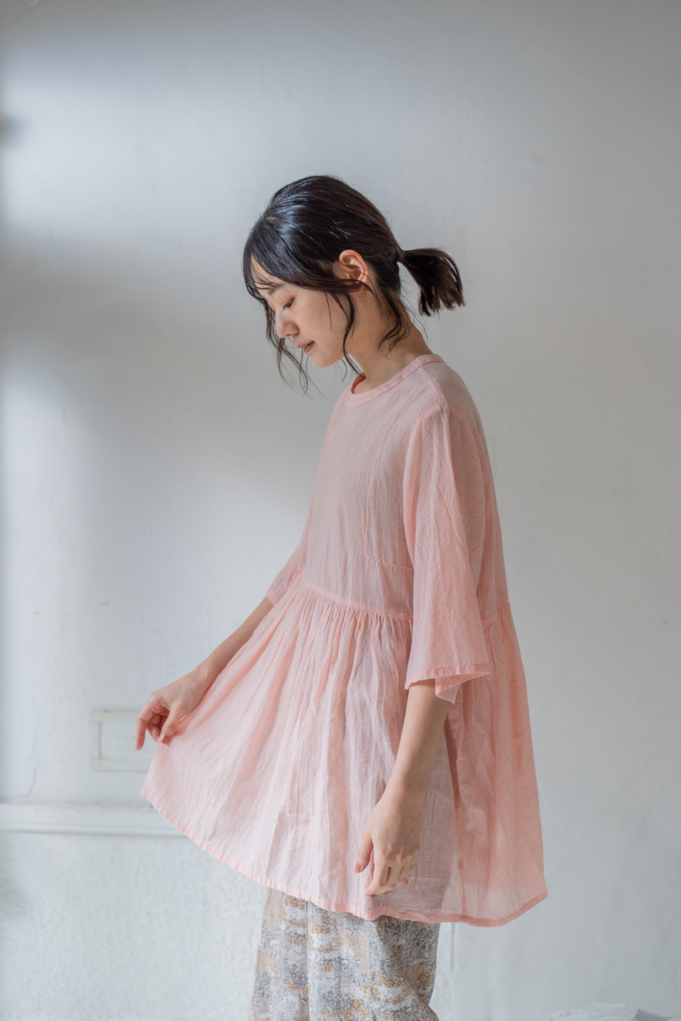 YARRA　INDIAハンド刺繍ブラウス　YR-1523-263