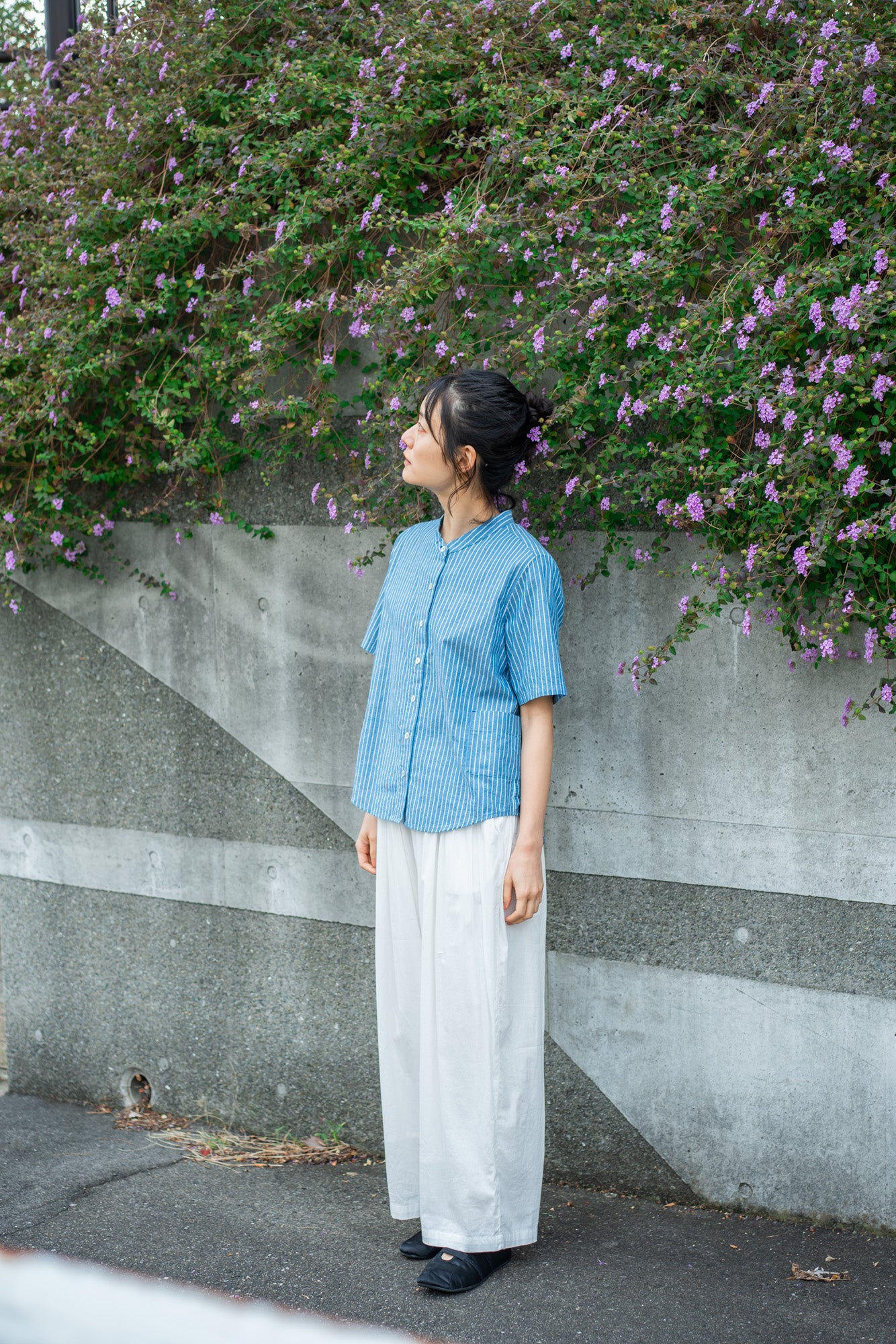 YARRA　ＩＮＤＩＡピンタックパンツ　YR-1525-261