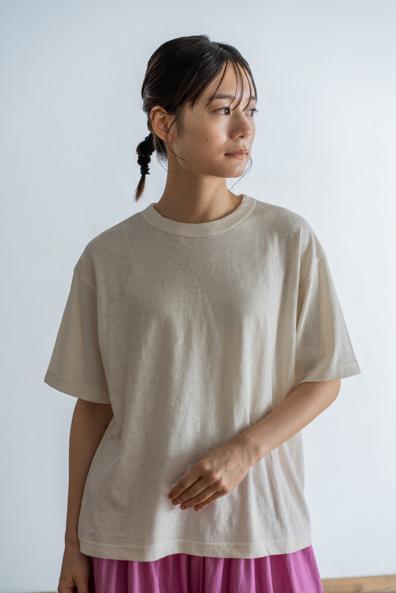 YARRA　エコリバイバル半袖TEE　YR-1511-202