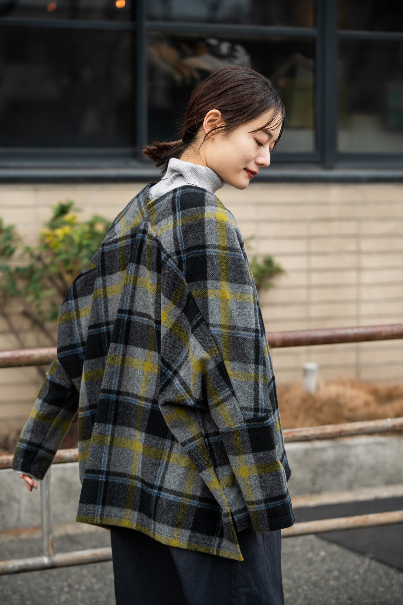 YARRA　ECOWOOLモッサトッパーカーディガン　YR-1547-241